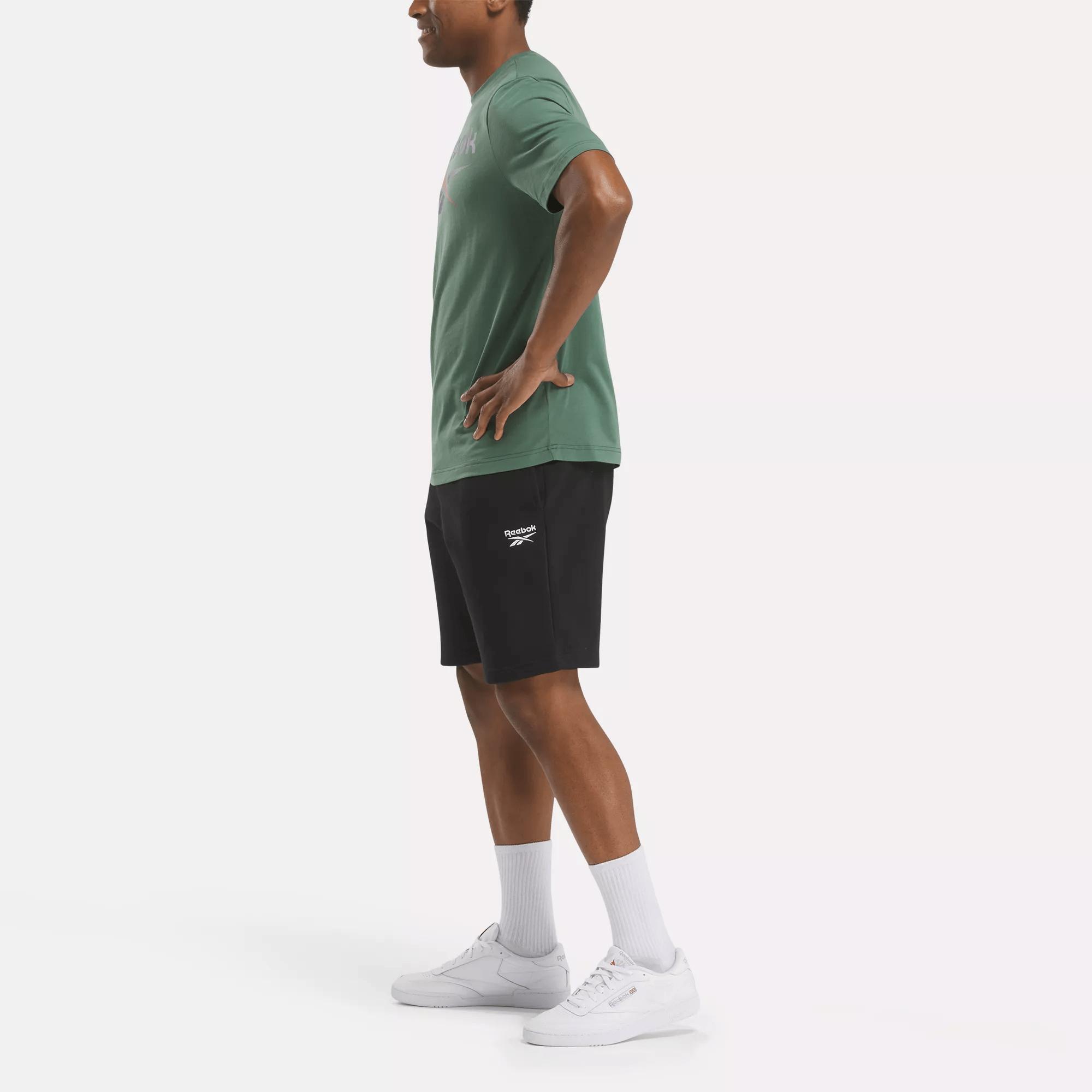 Men's Reebok Identity Big Stacked Logo T-Shirt Male Product Image