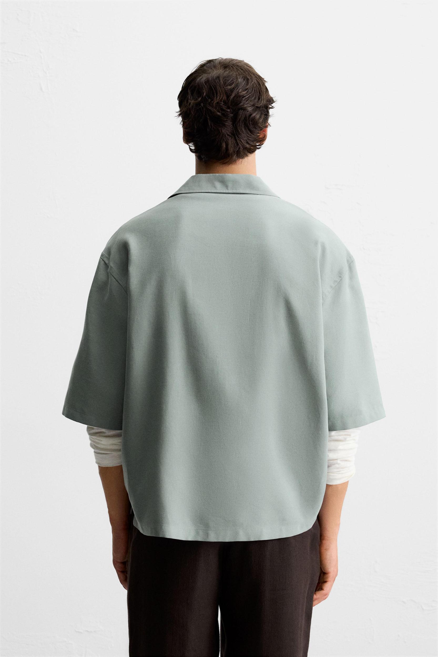 RELAXED FIT FLUID SHIRT Product Image