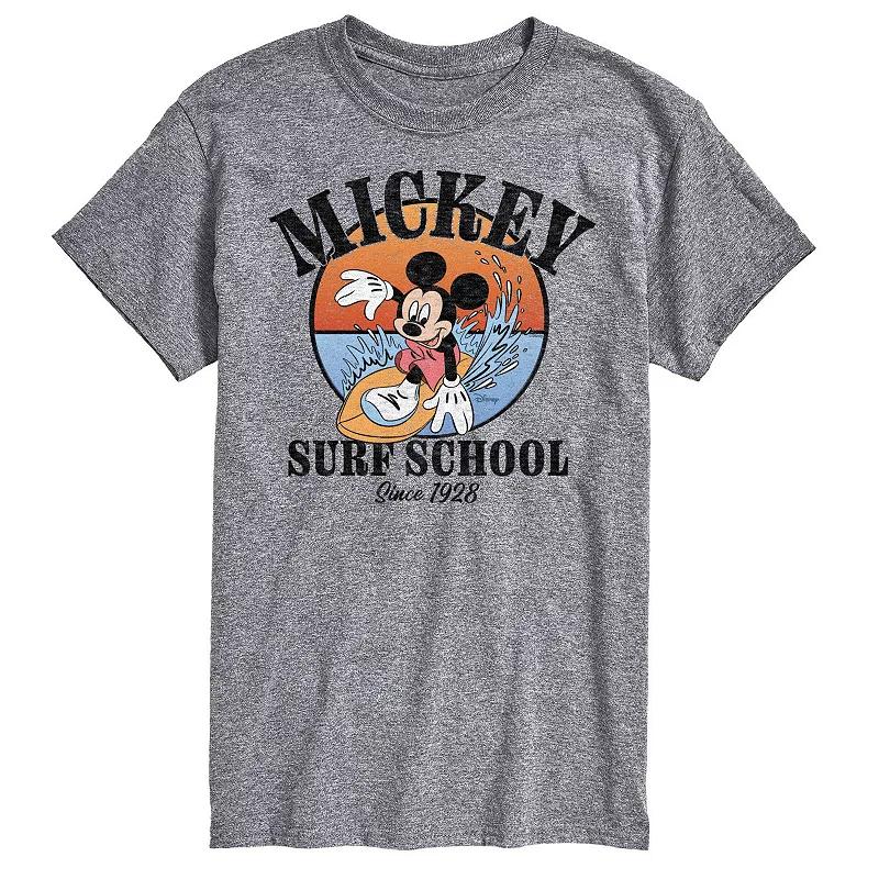 Disney's Mickey Mouse Big & Tall Surf School Graphic Tee, Men's,  Product Image