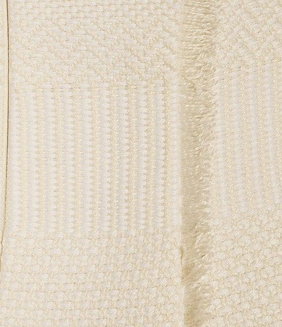 Antonio Melani Jemma Square Neck A Line Tweed Sleeveless Mini Dress Product Image