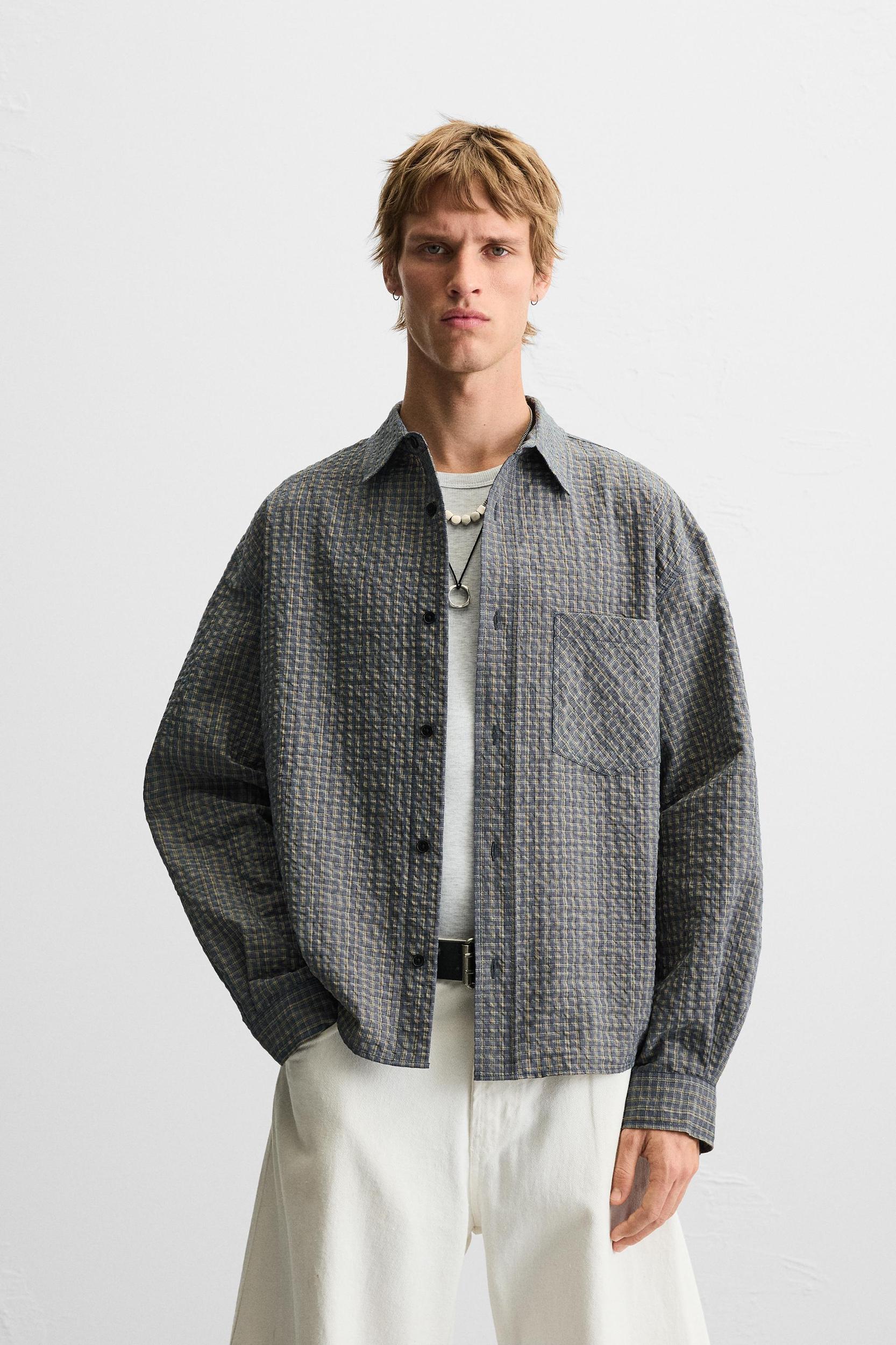 PLAID POCKET SHIRT Product Image