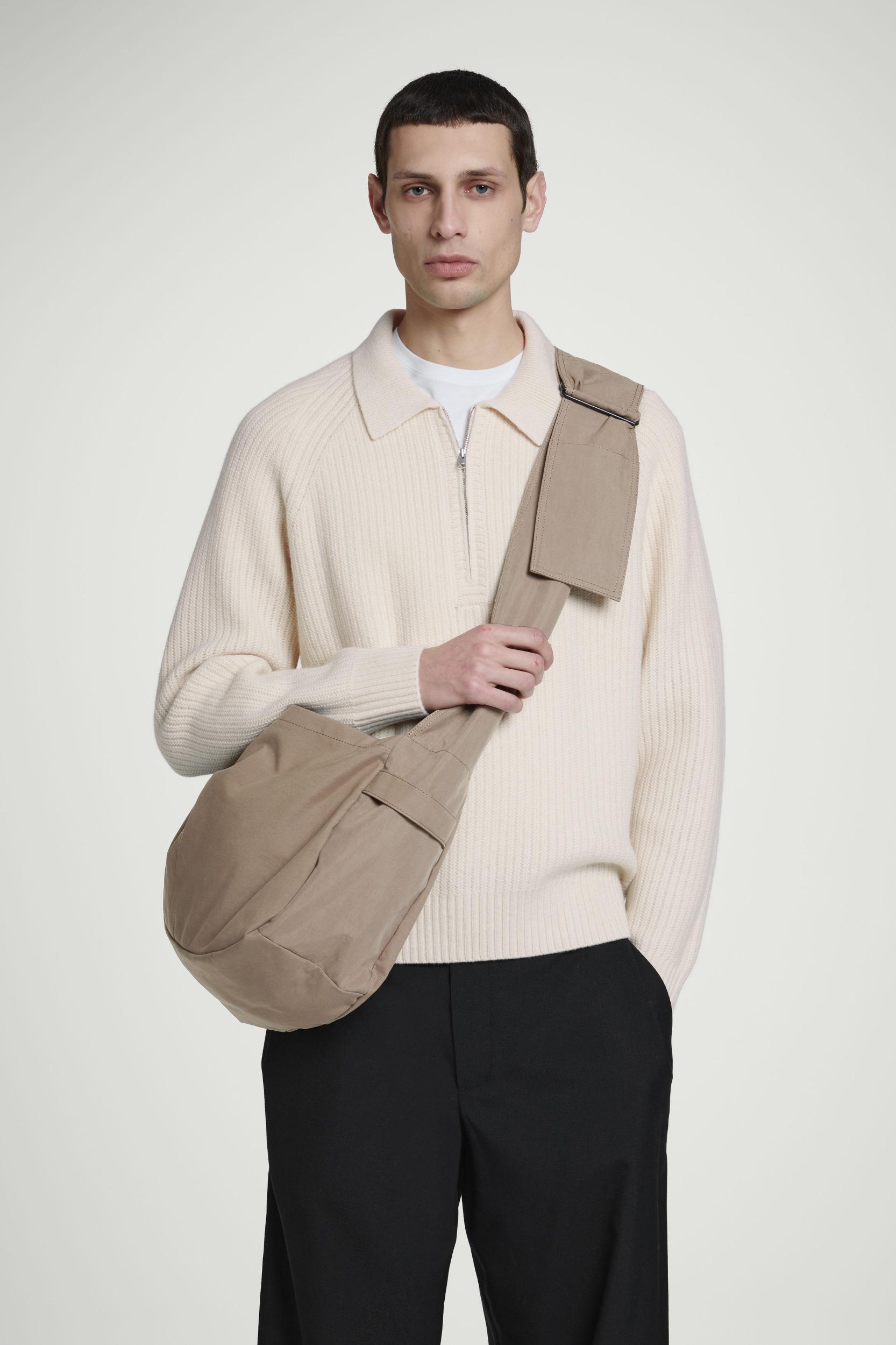 SLOUCHY WATER-REPELLENT CROSSBODY BAG - NYLON Product Image