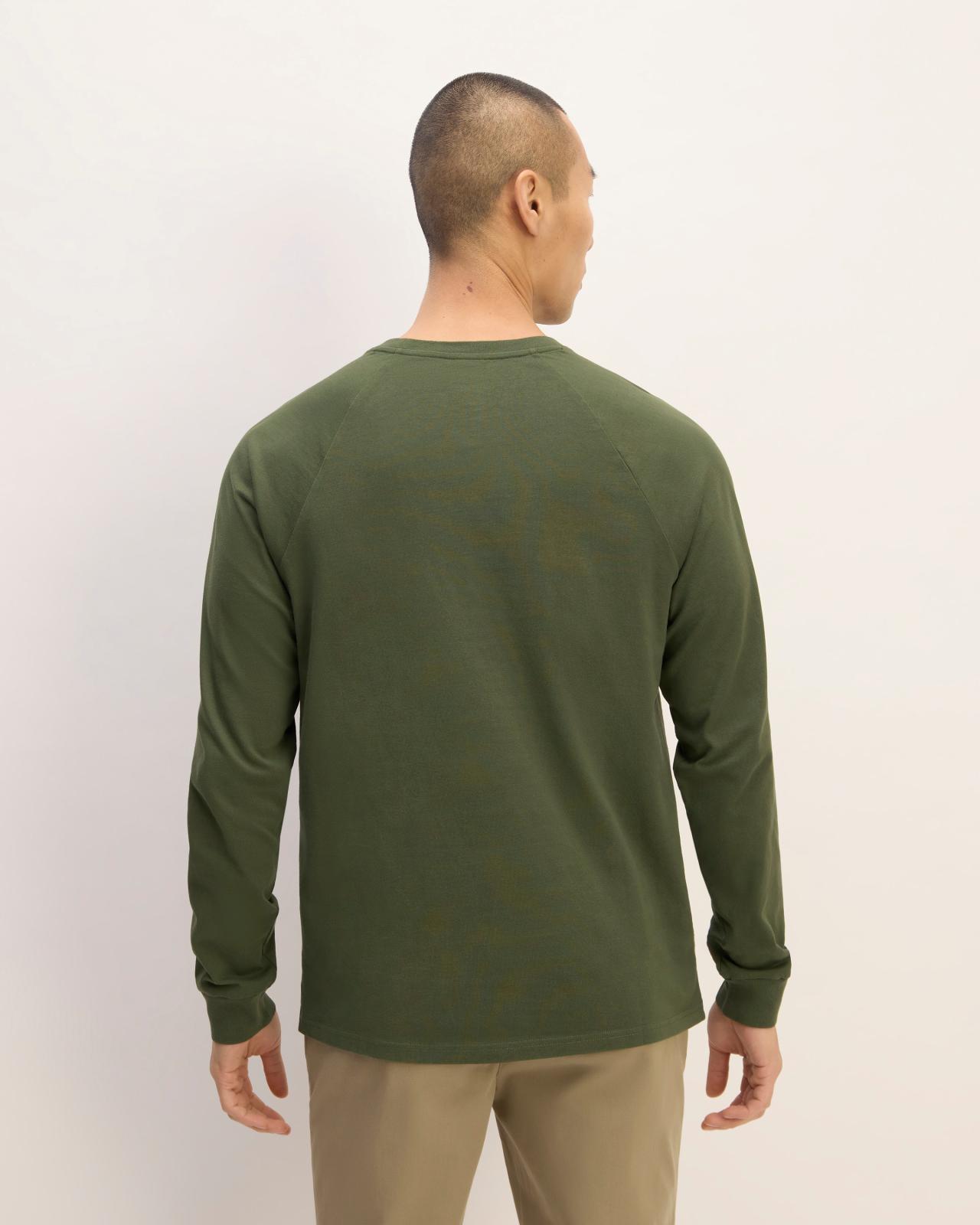 Mens Premium-Weight Long-Sleeve Crew | Uniform T-Shirt by Everlane Product Image