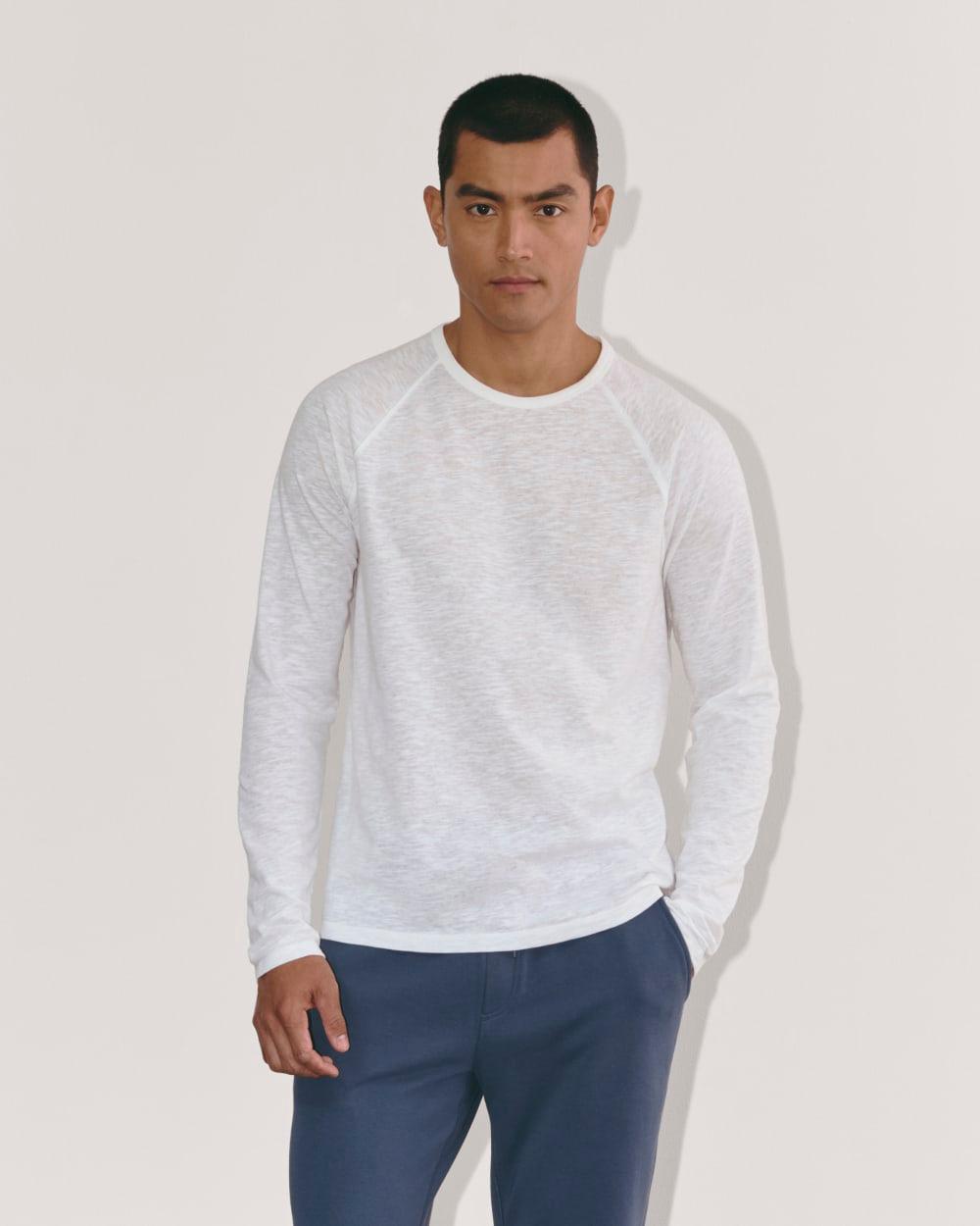 Mens Rec Long-Sleeve Crew T-Shirt by Everlane Product Image