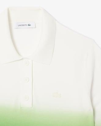 Women's Classic Fit Ombré Effect Knit Polo Product Image