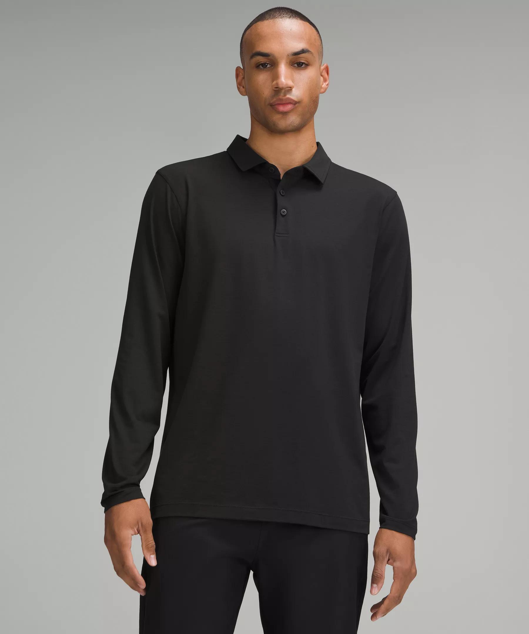 Evolution Long-Sleeve Polo Shirt Product Image