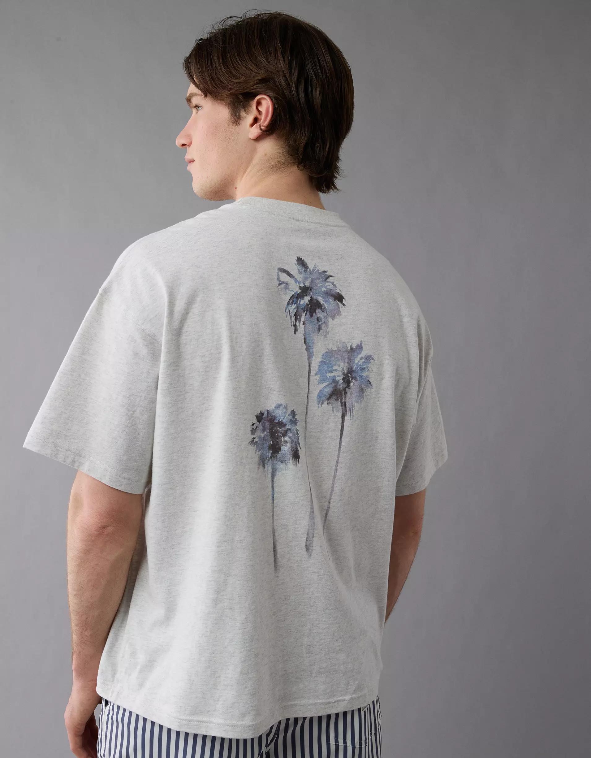 AE Boxy Destination Graphic T-Shirt Product Image