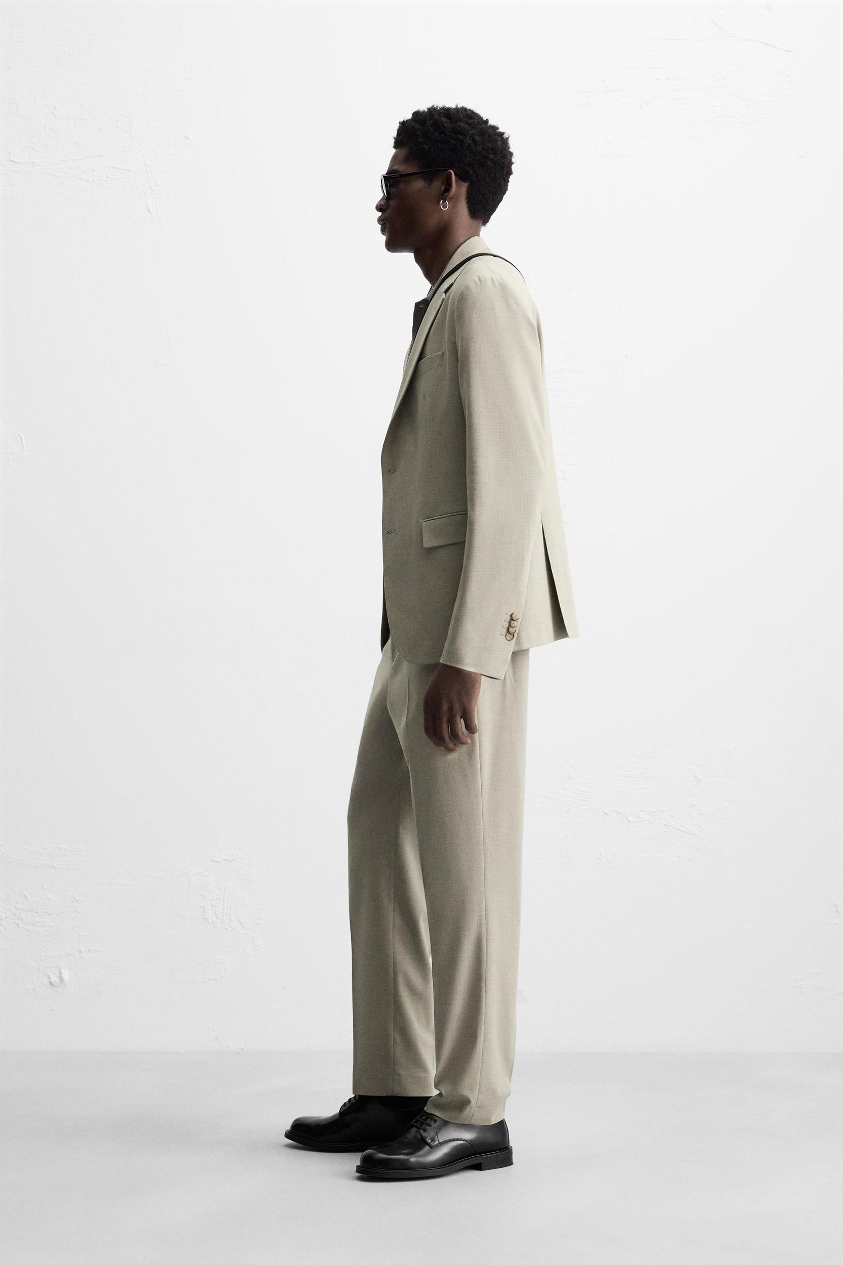 TEXTURED SUIT BLAZER Product Image