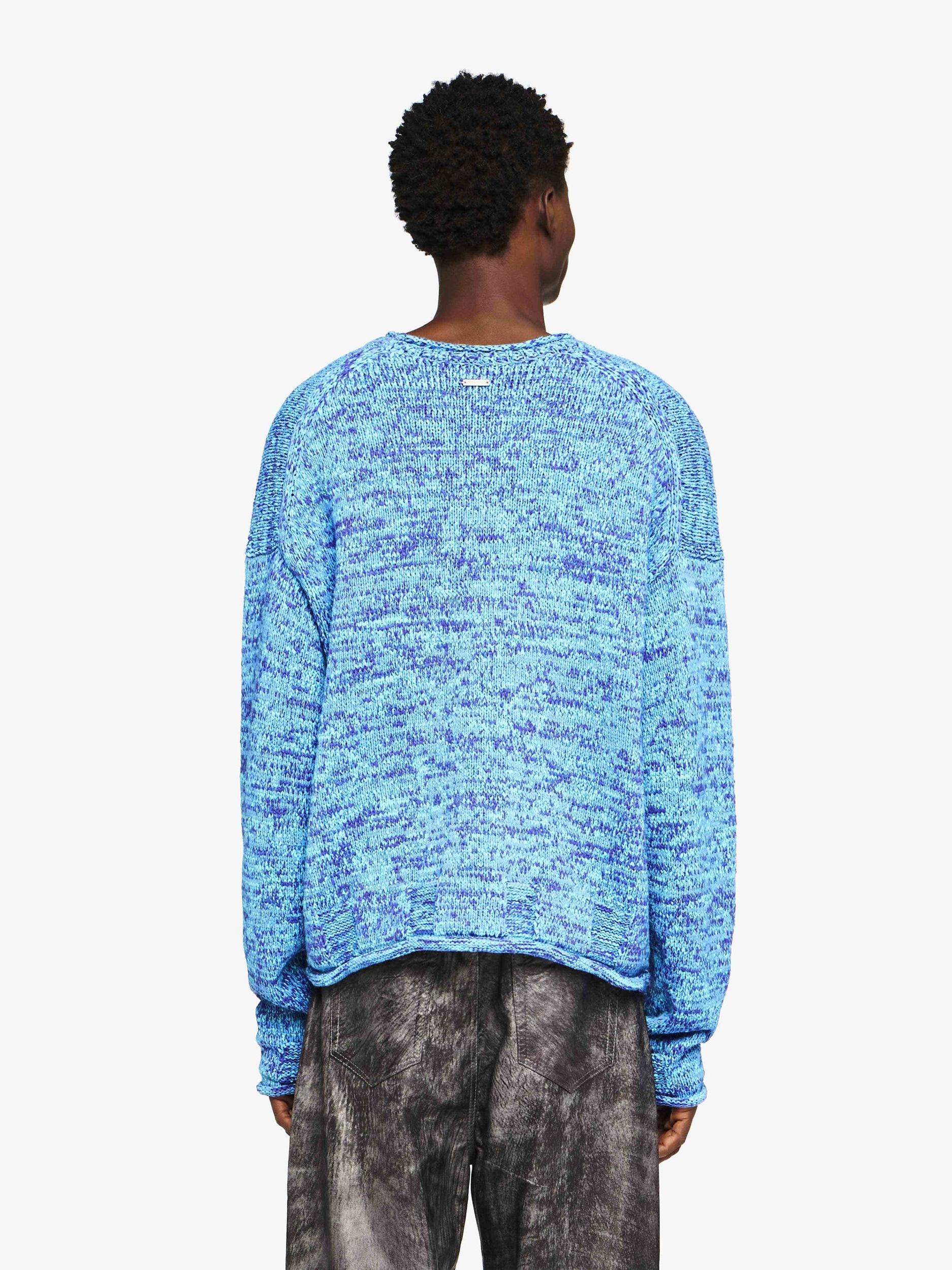 SPACE DYE CREWNECK SWEATER Product Image