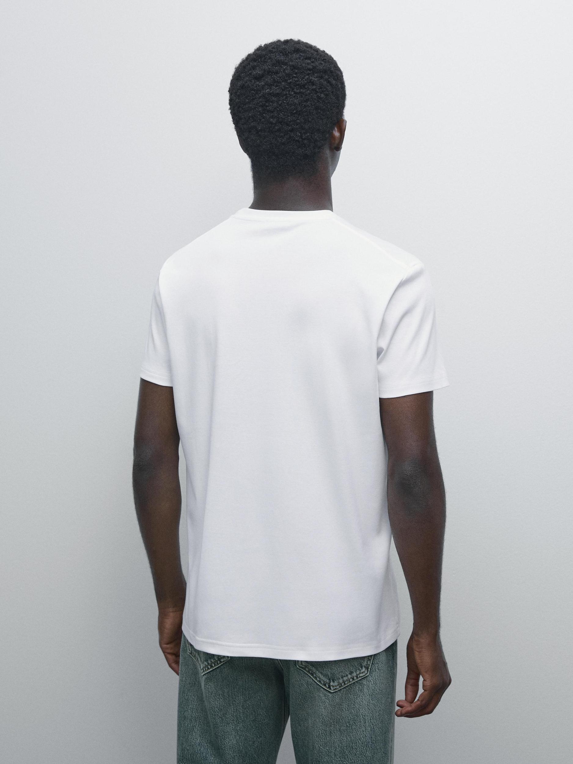 100% mercerised cotton T-shirt Product Image