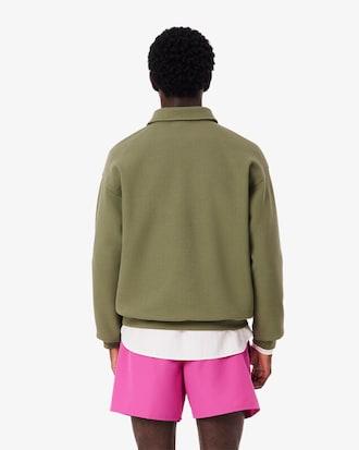 Men's Loose Fit Piqué Sweatshirt Product Image