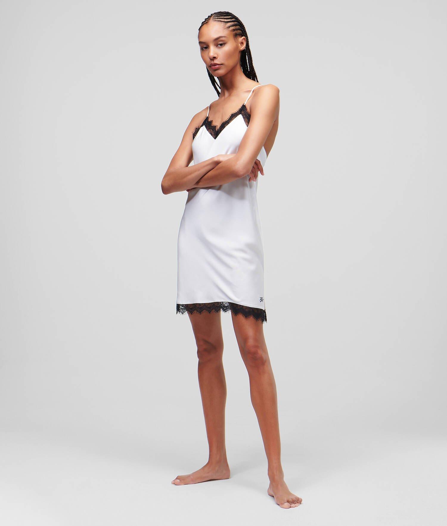 LACE TRIM NEGLIGEE Product Image