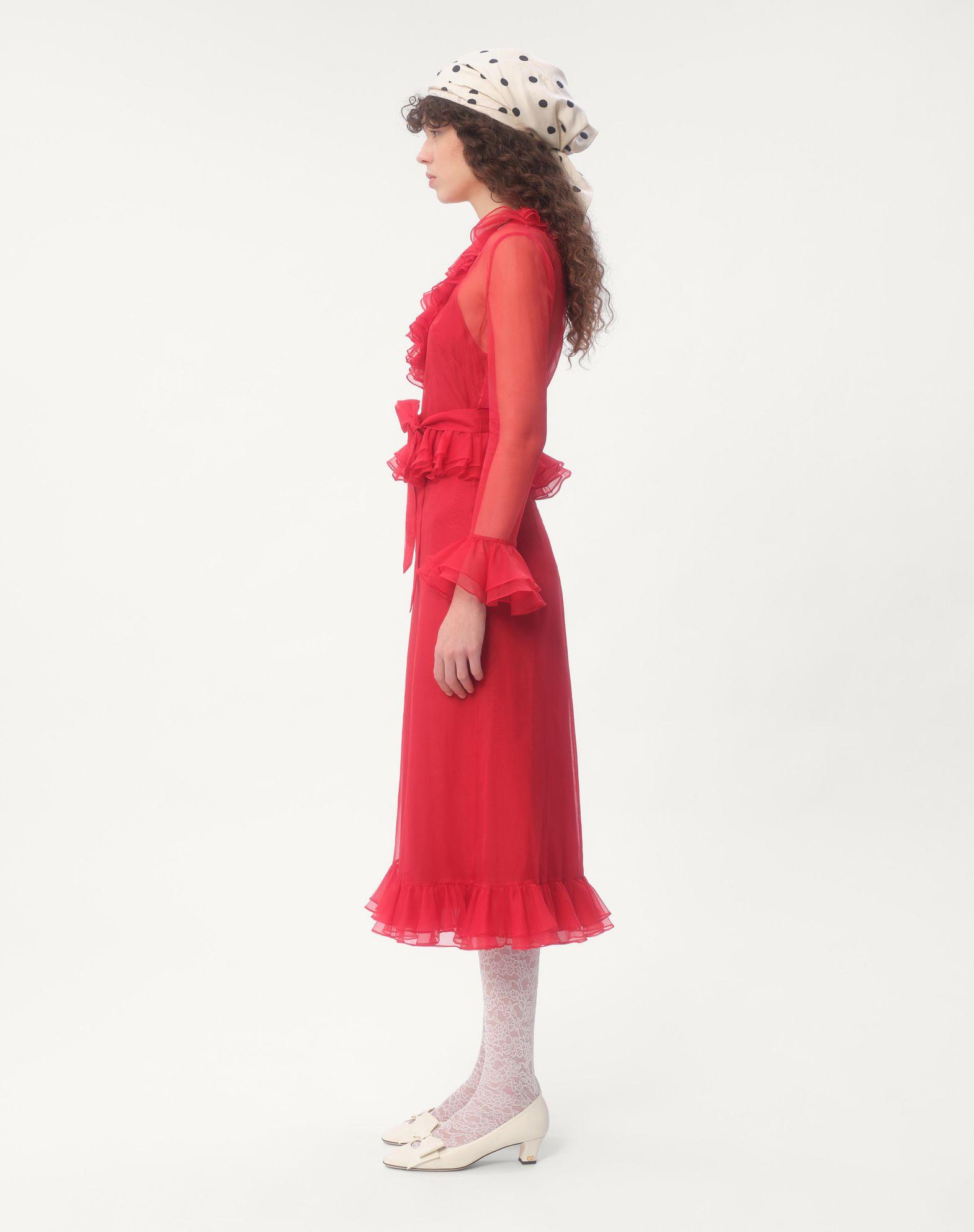 Organza Midi Dress  Product Image