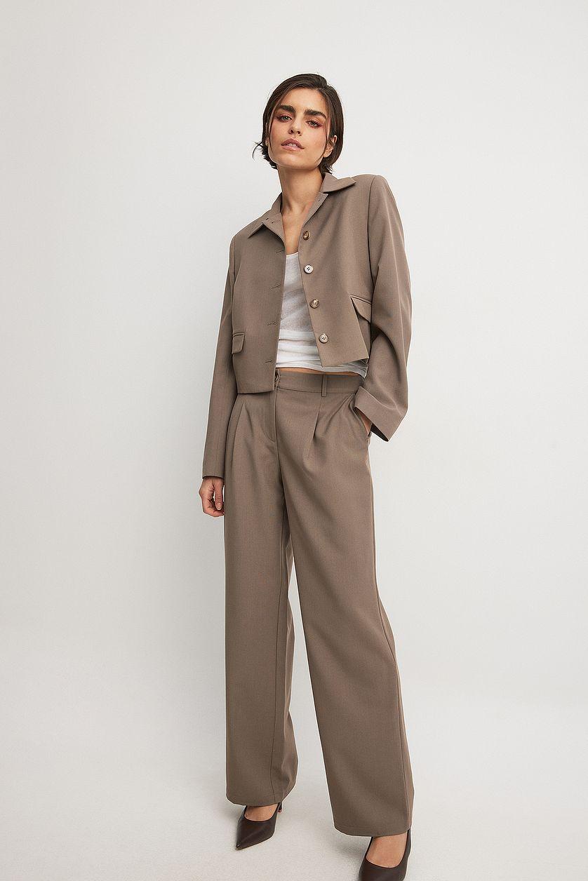 Oversized Short Blazer Product Image