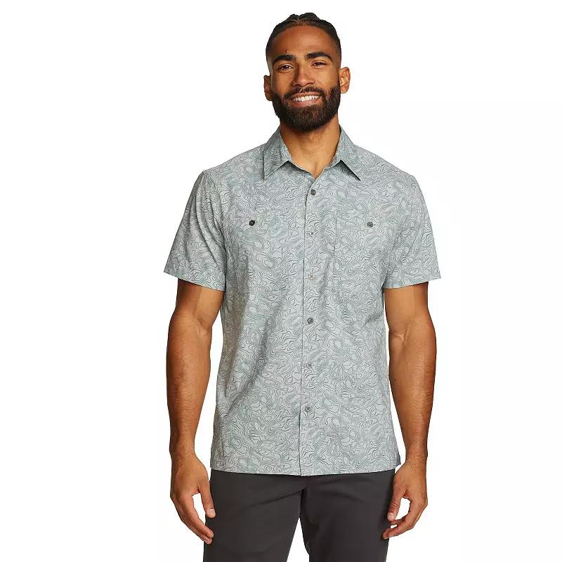 Men's Eddie Bauer Short Sleeve Rainier 3.0 Print Shirt,  Product Image