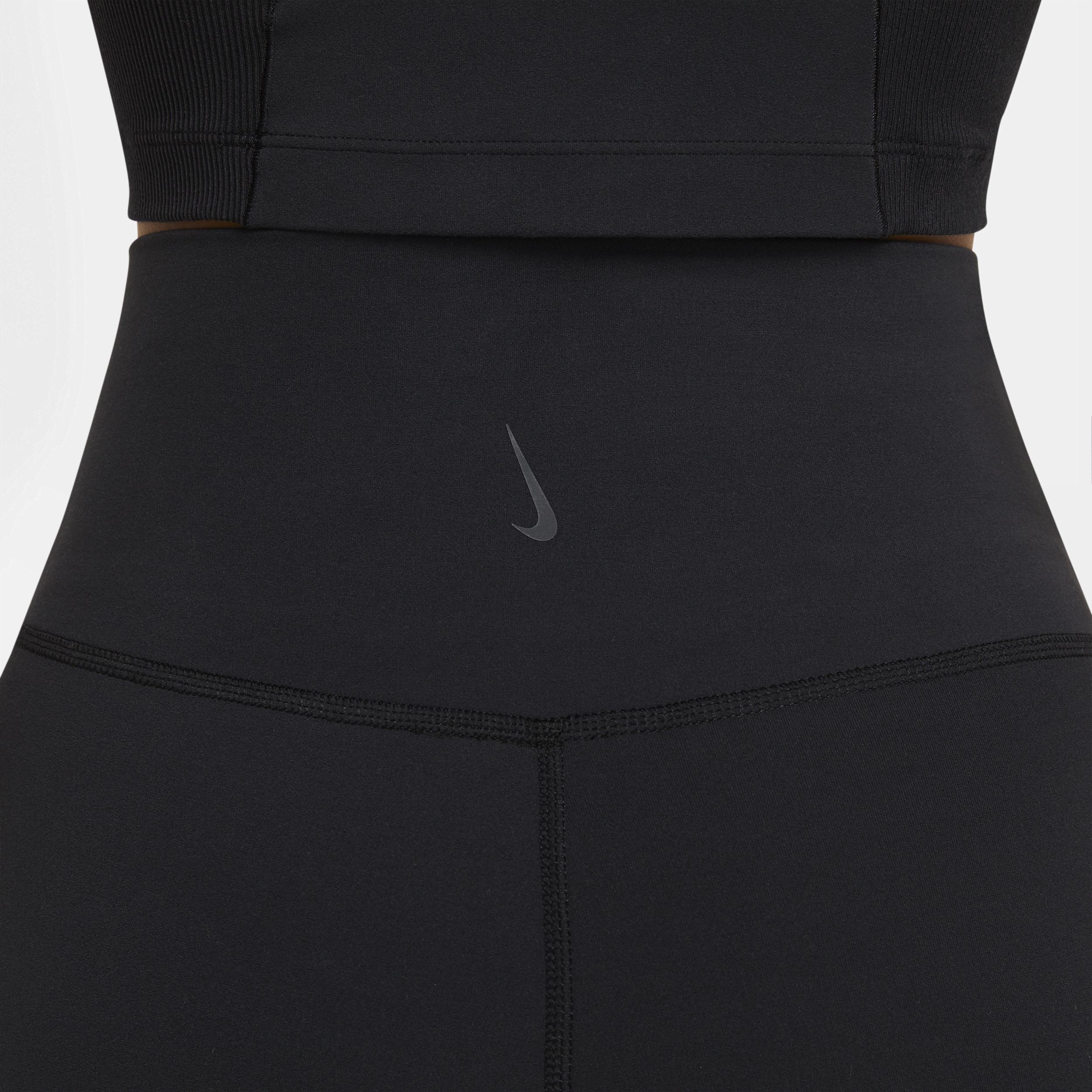 Womens Nike Yoga Luxe High-Waisted Shorts | CZ9194-010 Product Image