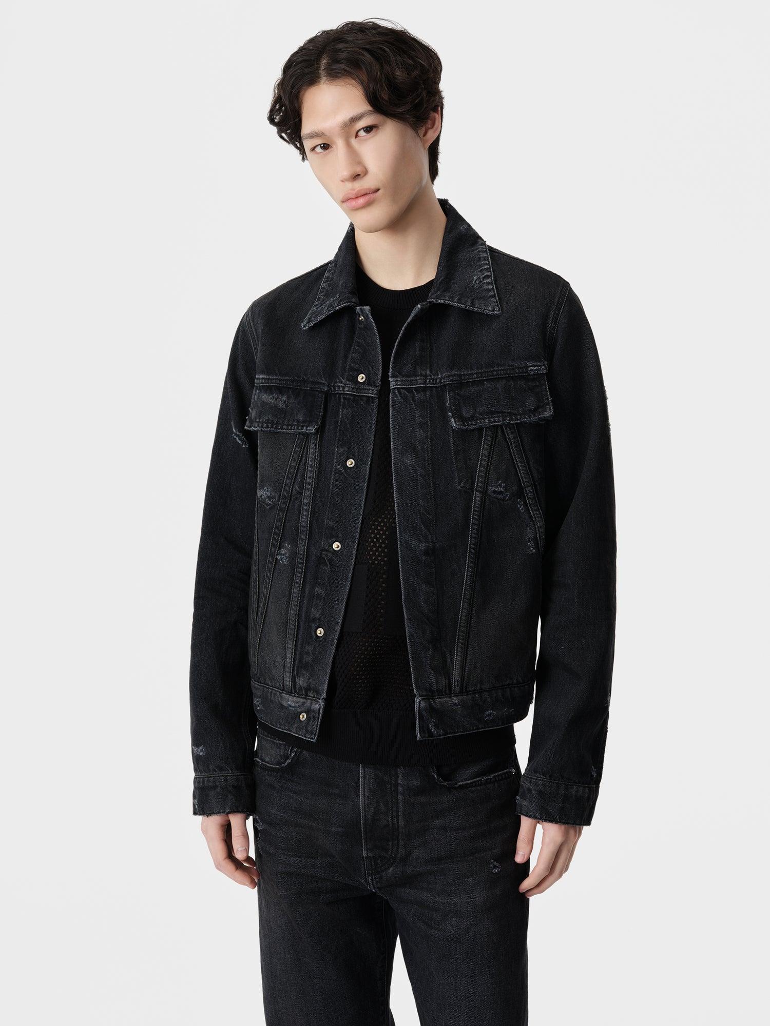 MA TRUCKER JACKET - Vintage Black Product Image
