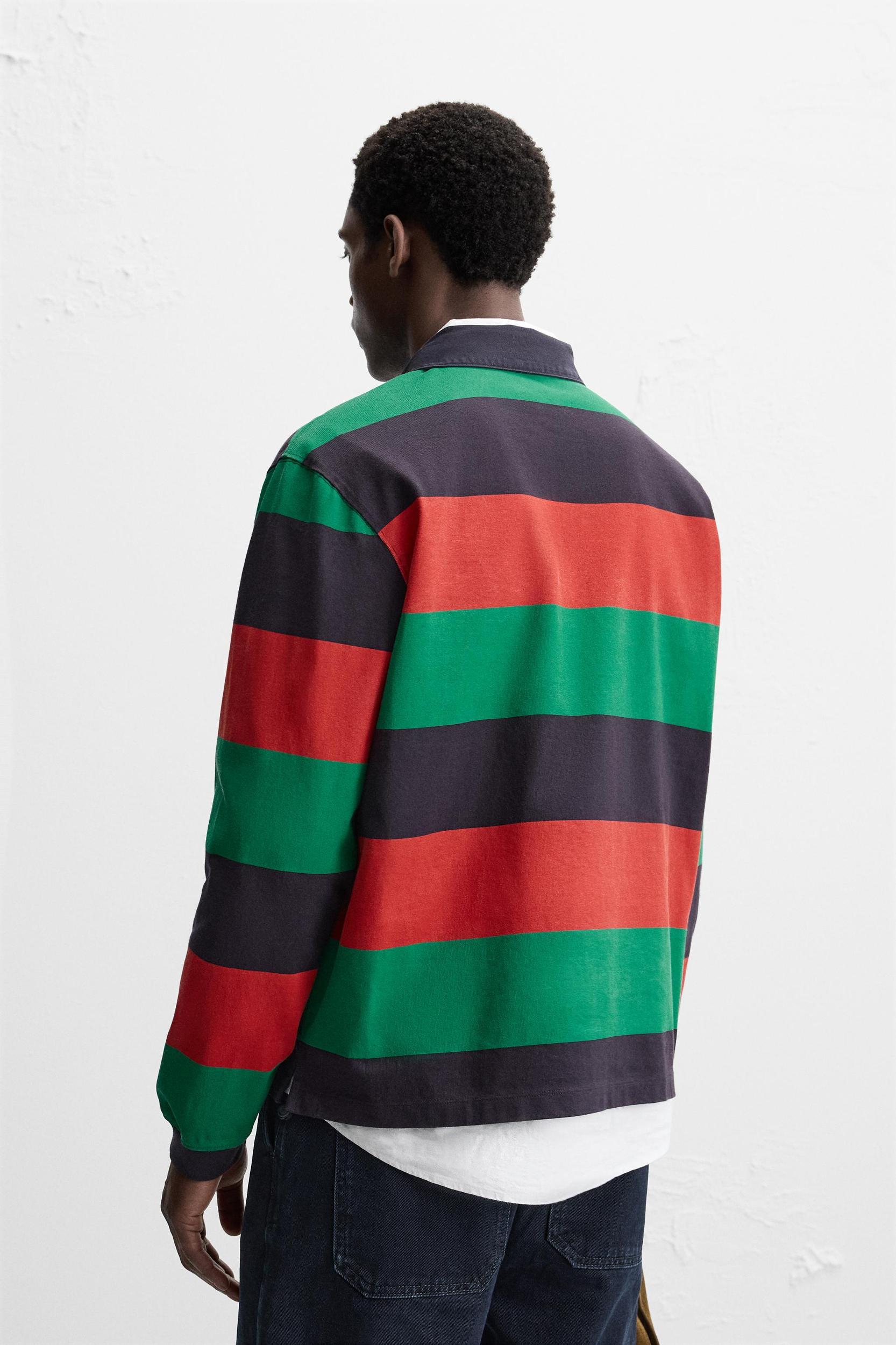 STRIPED POLO Product Image