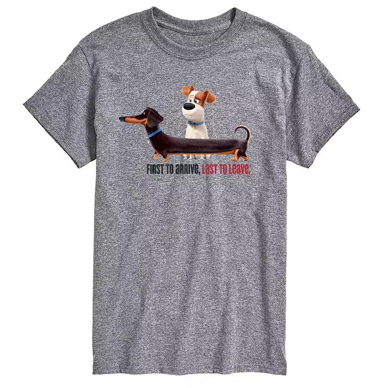 Big & Tall The Secret Life of Pets First To Arrive Dachshund Graphic Tee, Men's,  Product Image