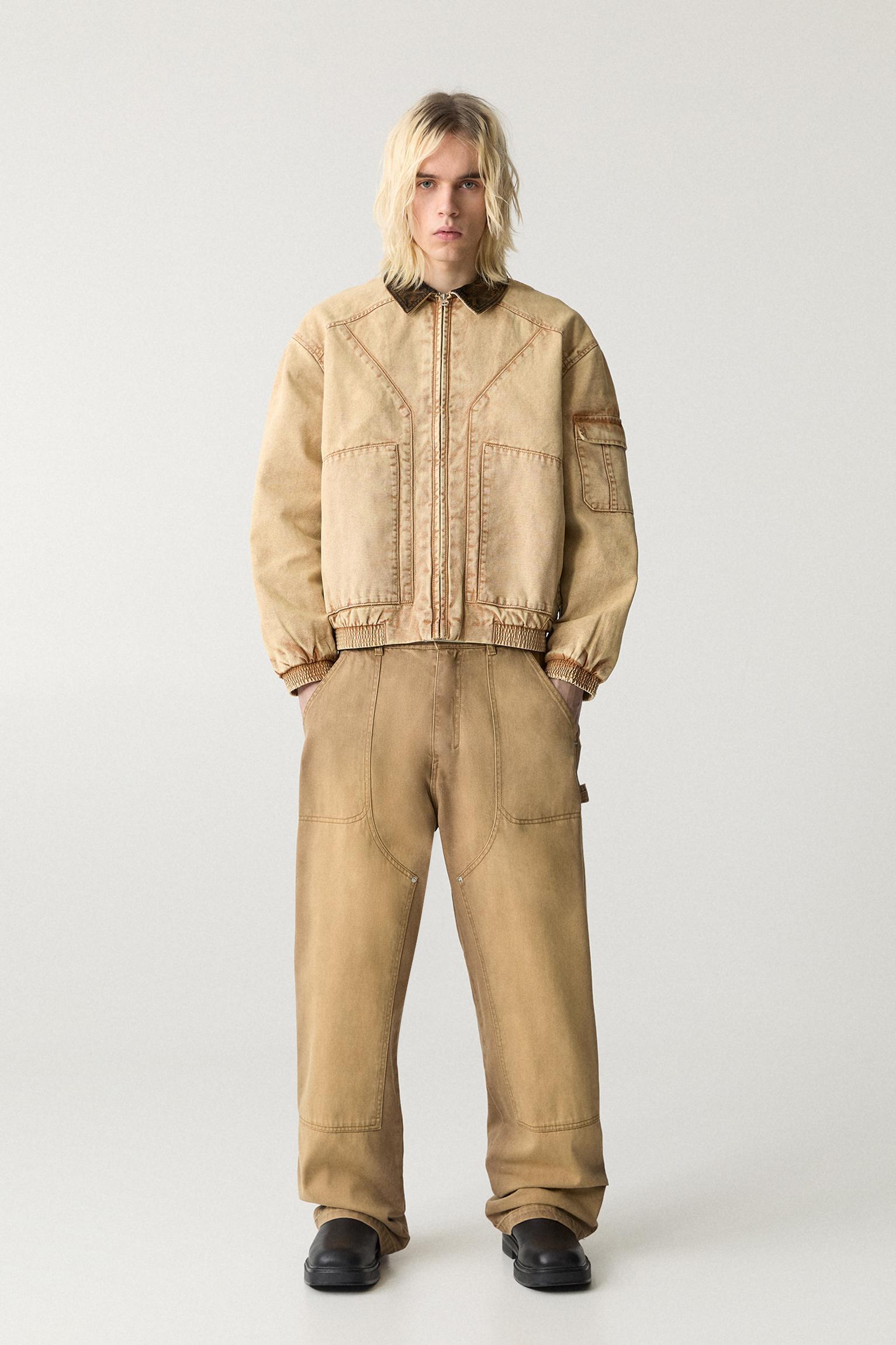 Brown carpenter pants Product Image
