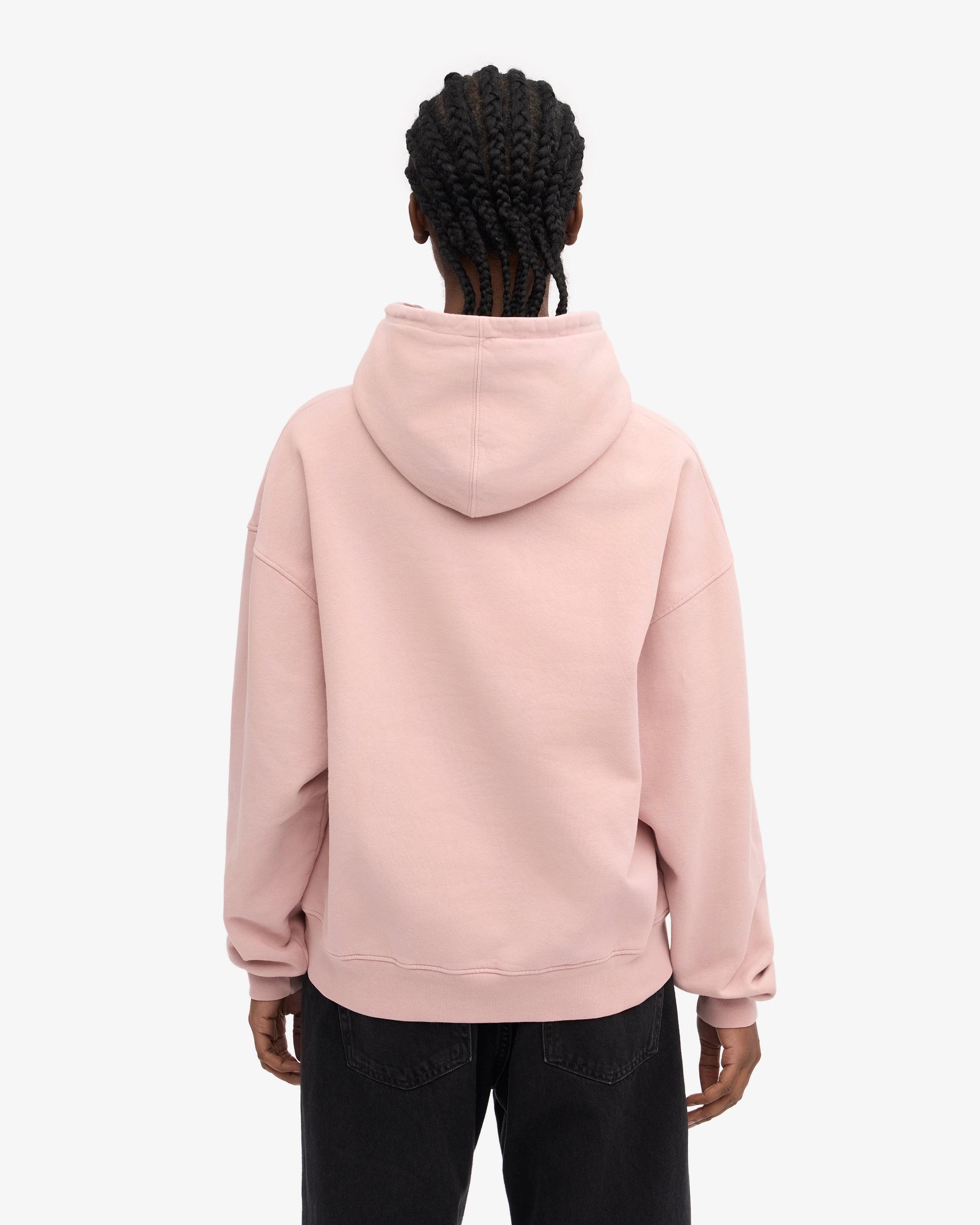 Organic Oversized Hood - Faded Pink Product Image