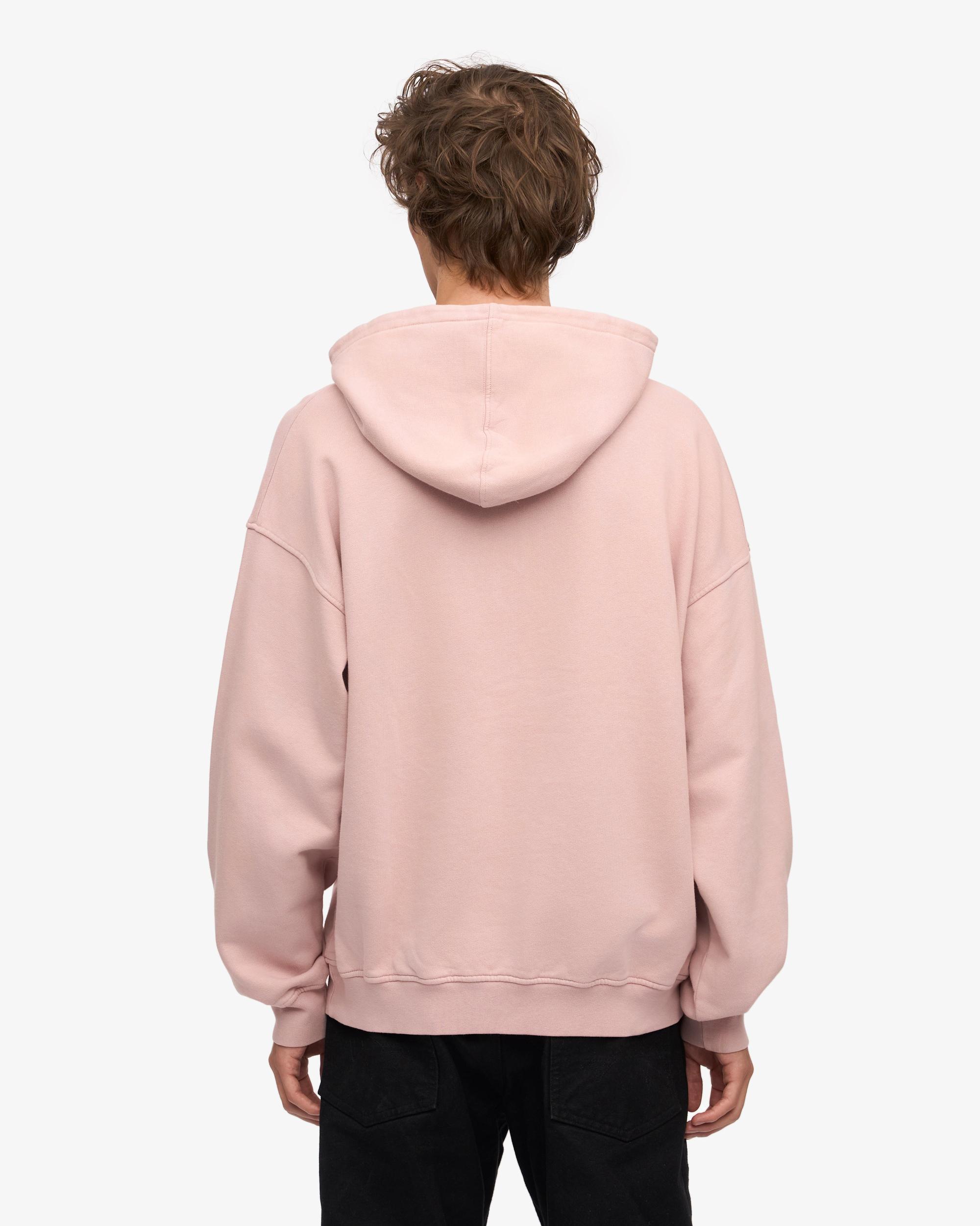 Organic Oversized Hood - Faded Pink Product Image