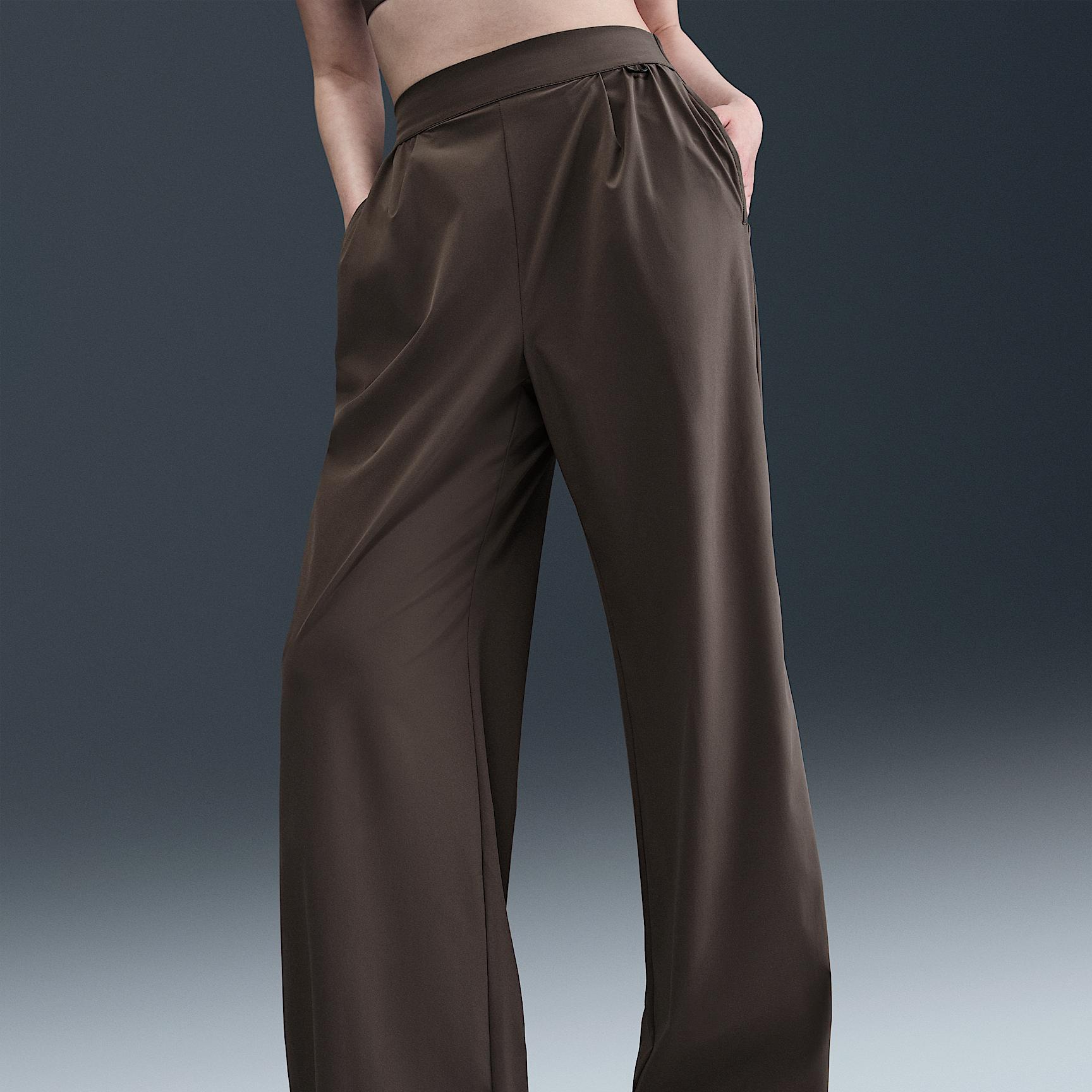 Womens Nike 24.7 PerfectStretch Dri-FIT High-Rise Wide-Leg Pants Product Image