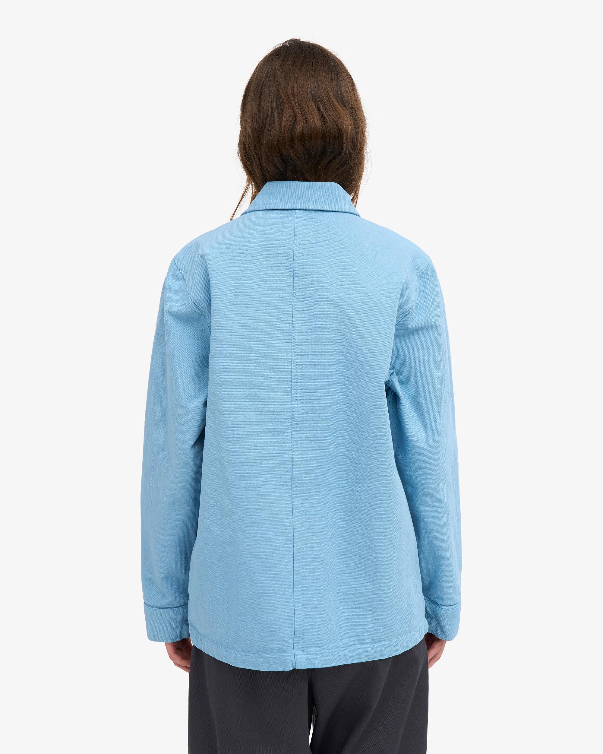 Organic Workwear Jacket - Seaside Blue Product Image
