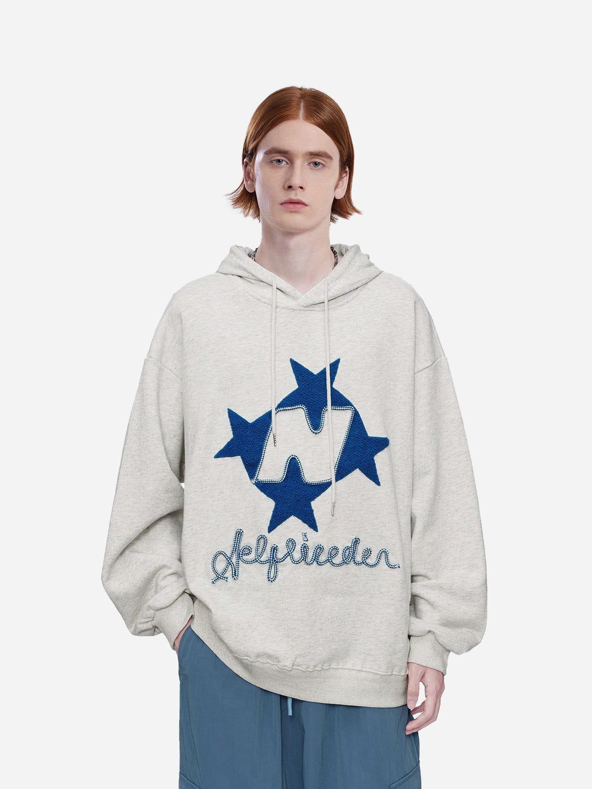 Aelfric Eden Stellaris Embroidered Hoodie Product Image
