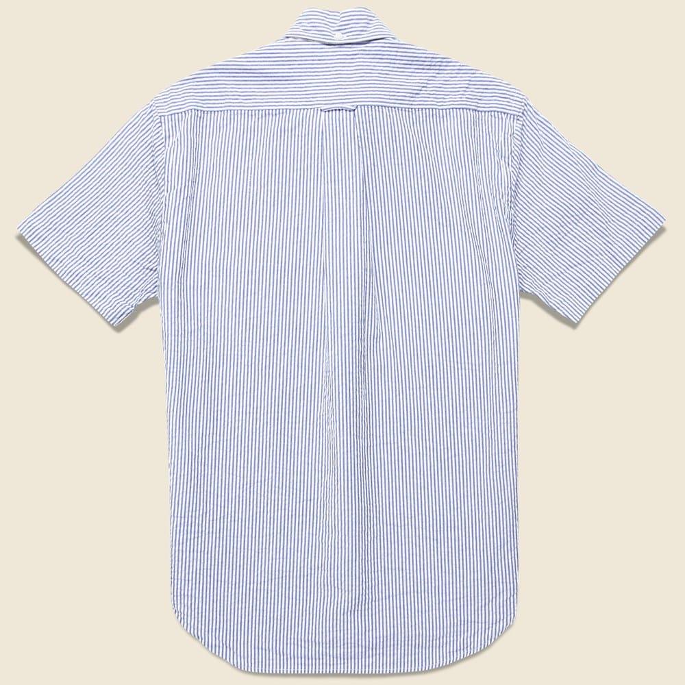 Seersucker Shirt - Blue/White Stripe Product Image