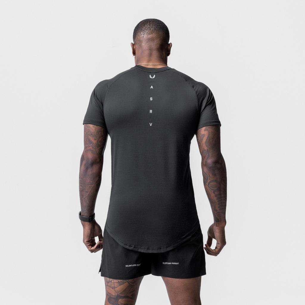 0716. Core Mesh Established Tee - Space Grey Product Image