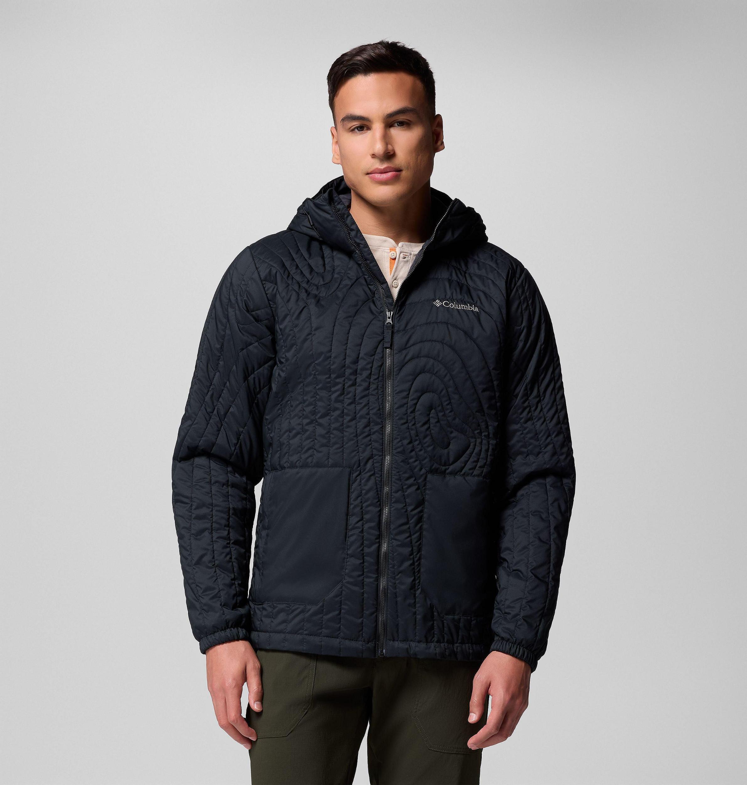 Columbia Mens Landroamer Quilted Hooded Jacket- Product Image
