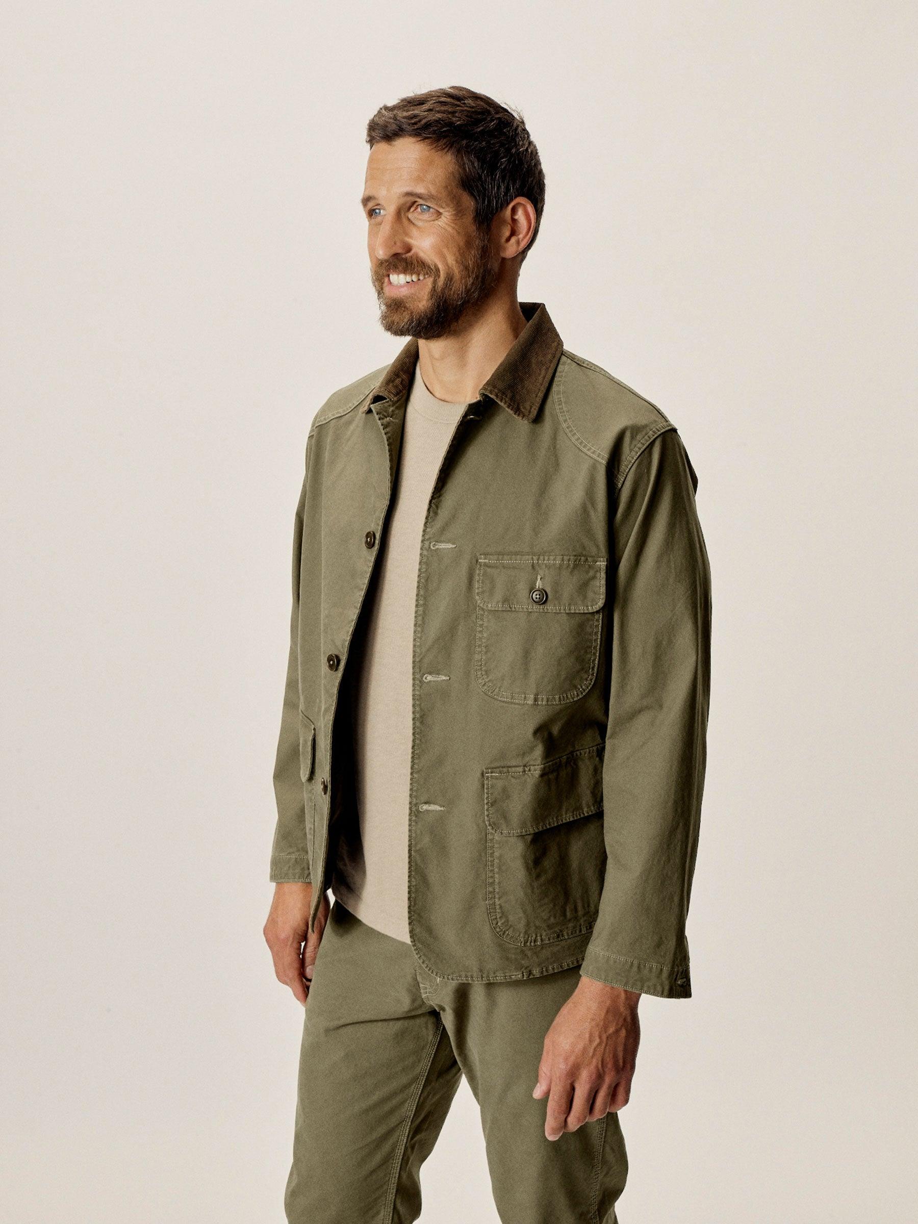 Field Olive Craftsman Canvas Field Jacket Product Image