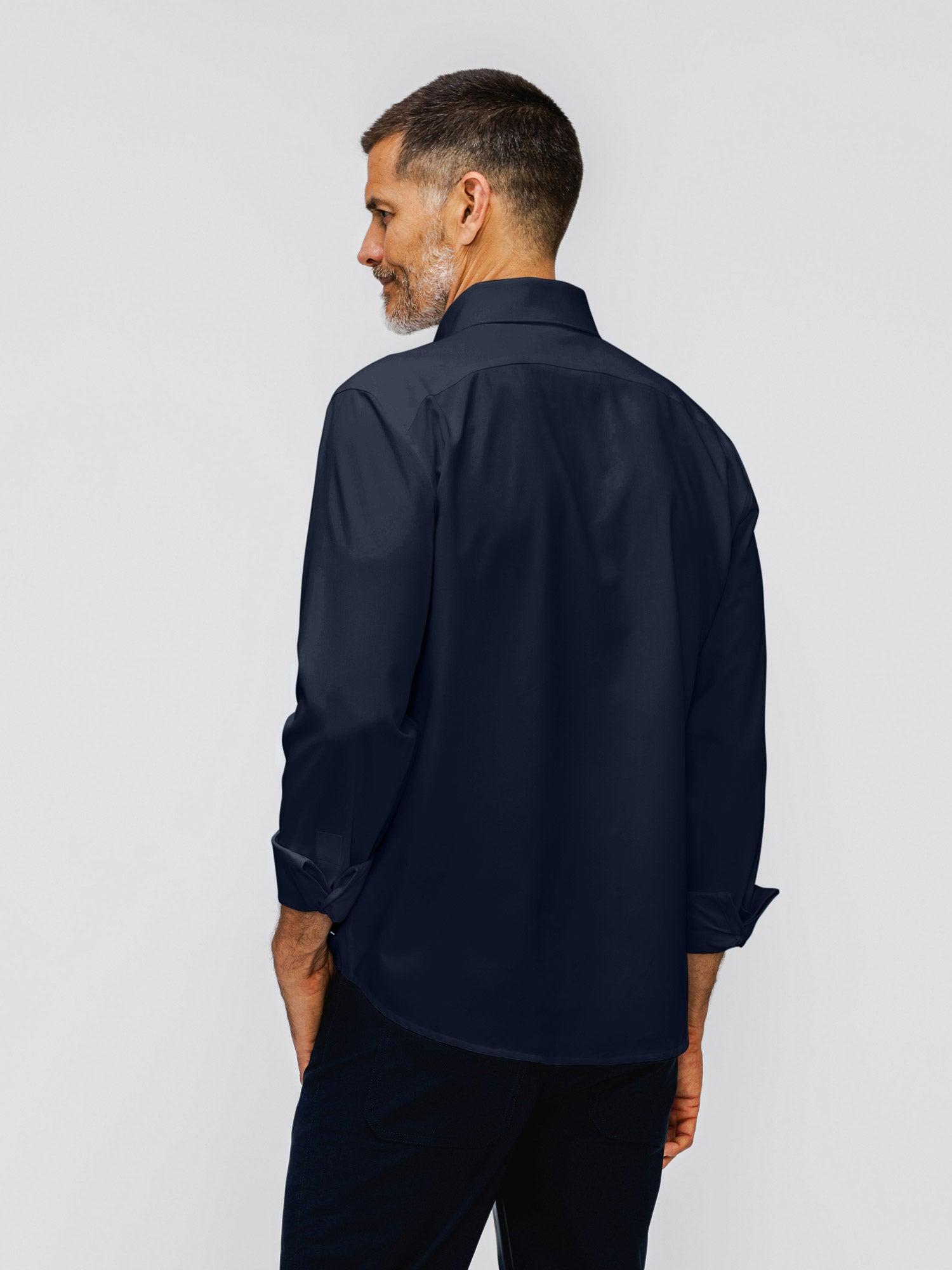 Men's AeroZeroº Sport Shirt - Dark Navy (MPS) Product Image