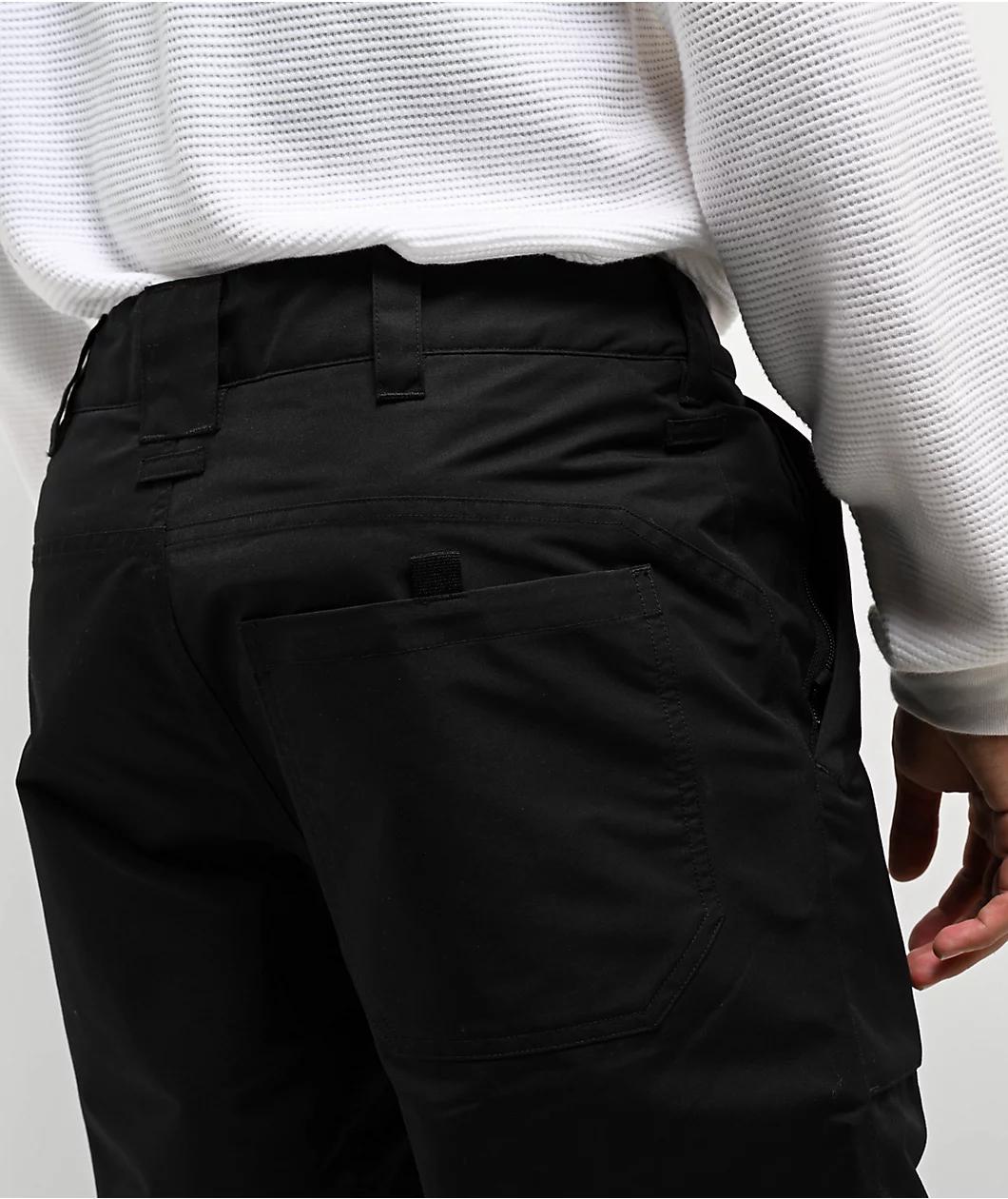 Aperture Hatchet Black 10K Snowboard Pants 2025 Product Image