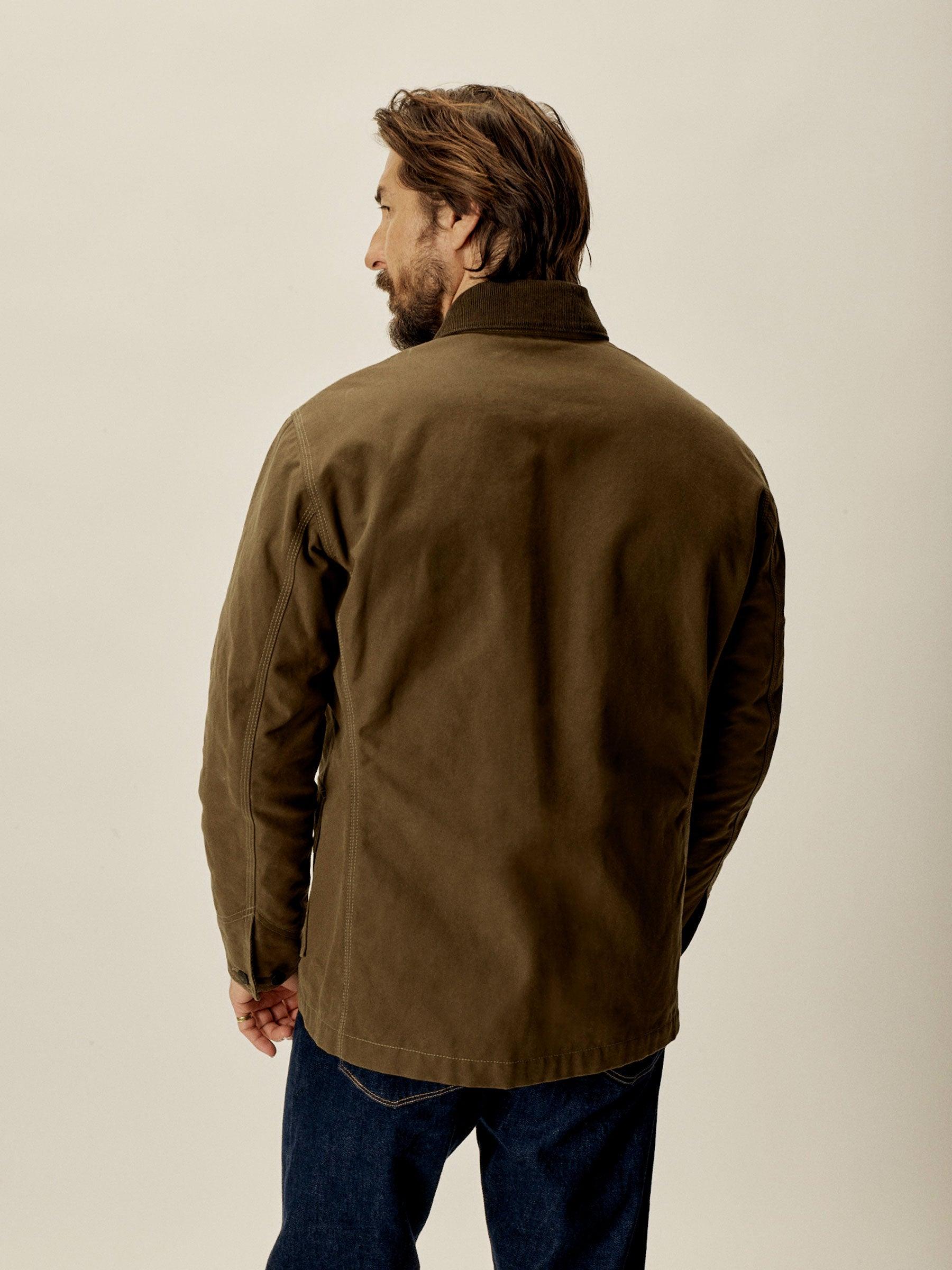 Oarweed Dry Waxed Canvas Highland Jacket Product Image