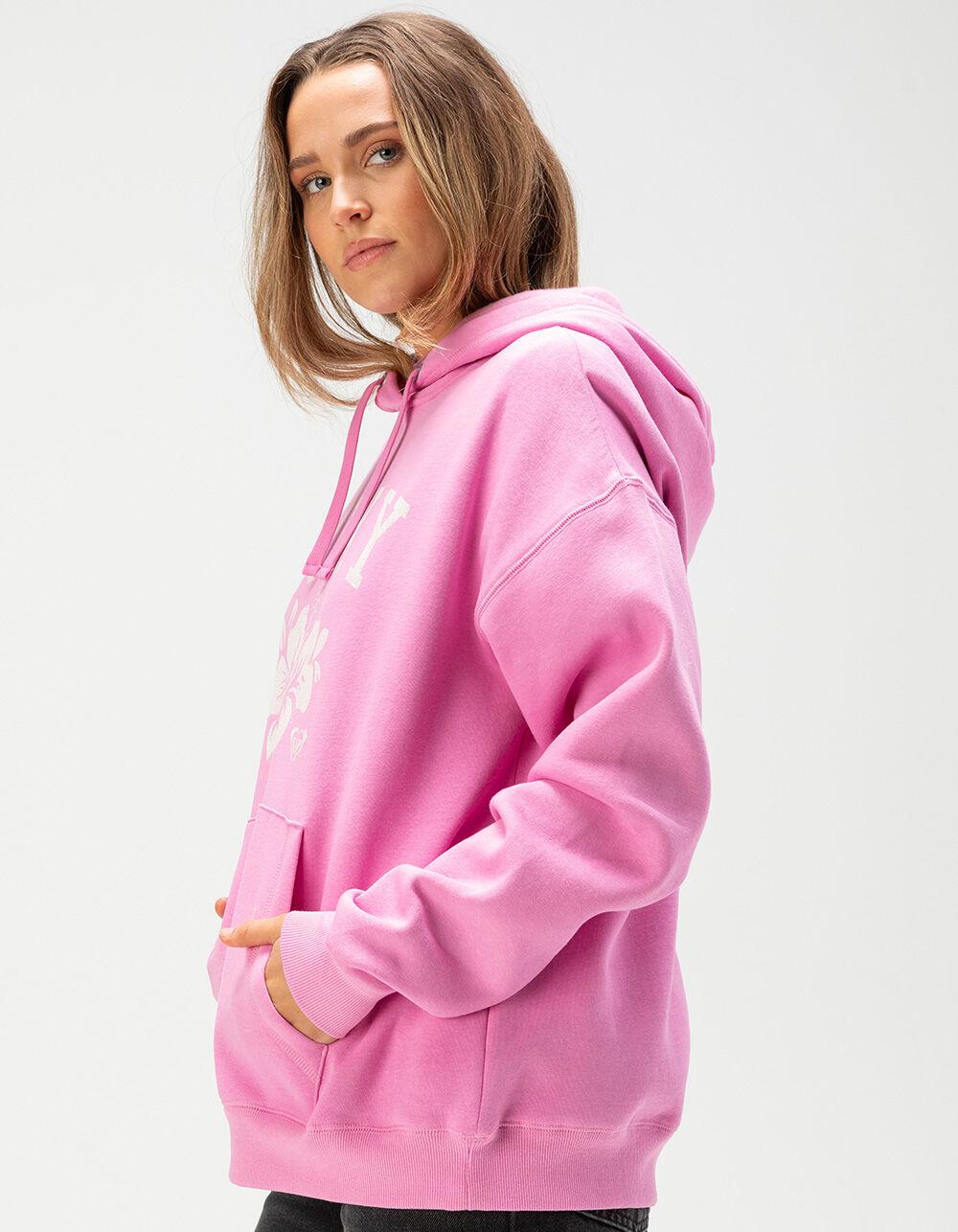 ROXY College Womens Hoodie - PINK Product Image