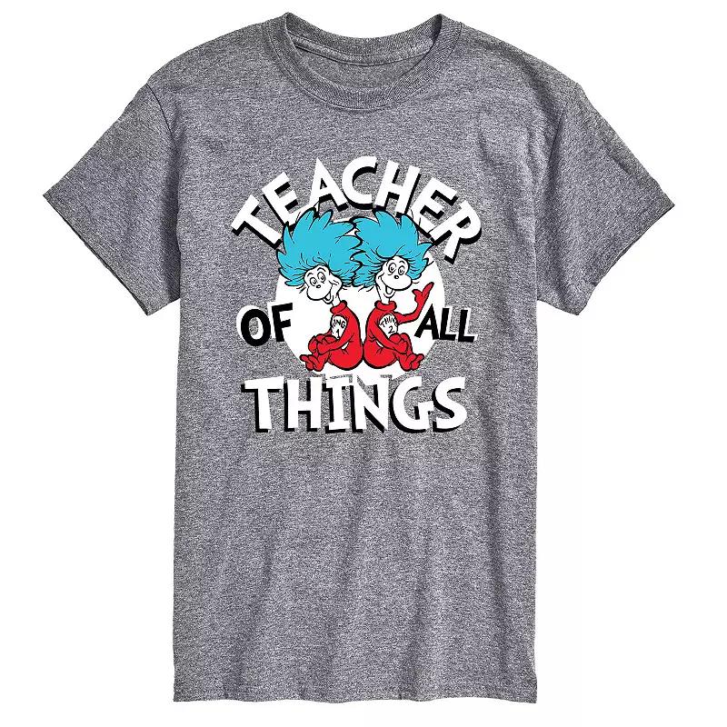 Men's Dr. Seuss Teacher Of All Things Tee,  Product Image