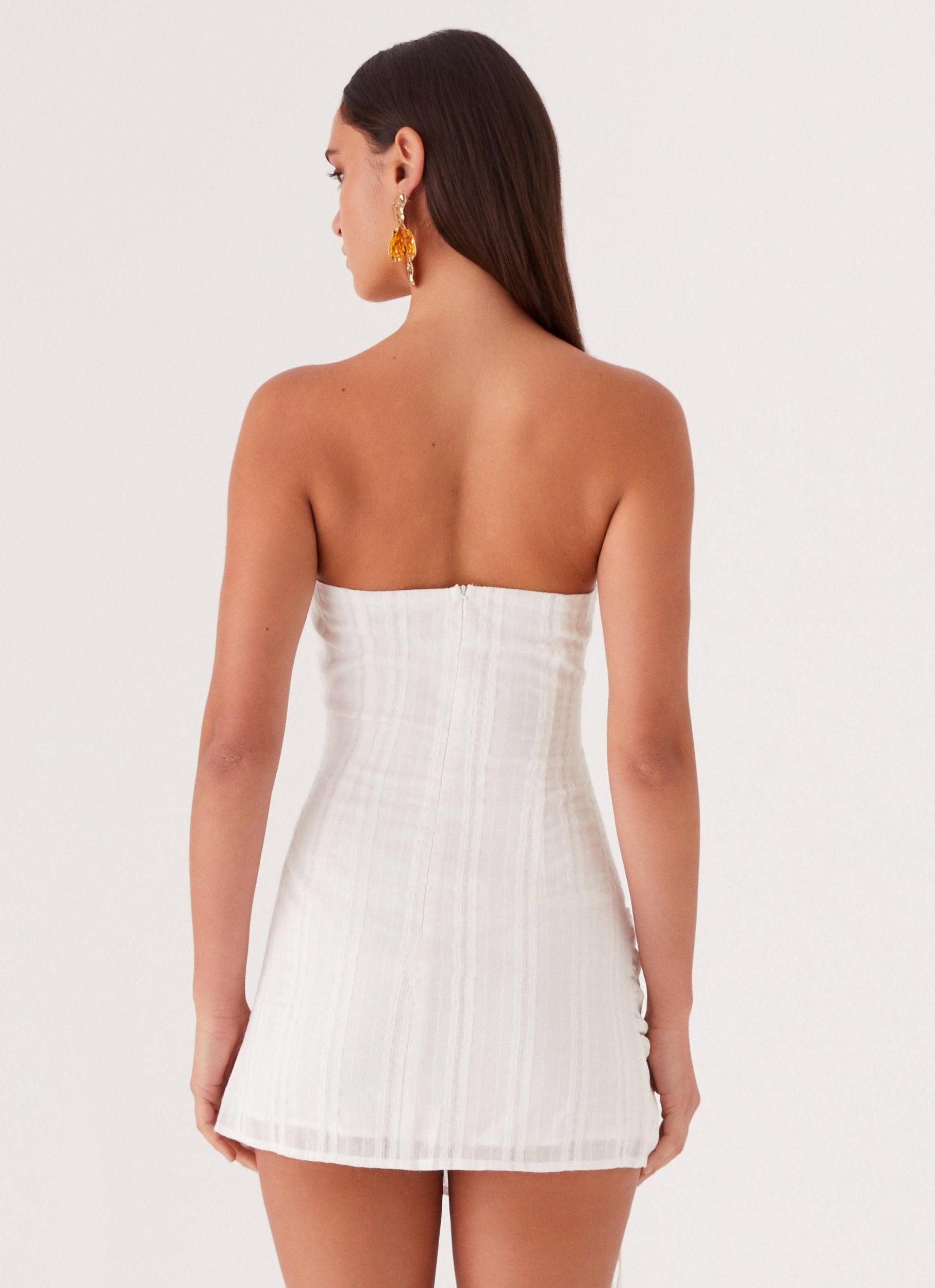 Carlotta Mini Dress - White Product Image