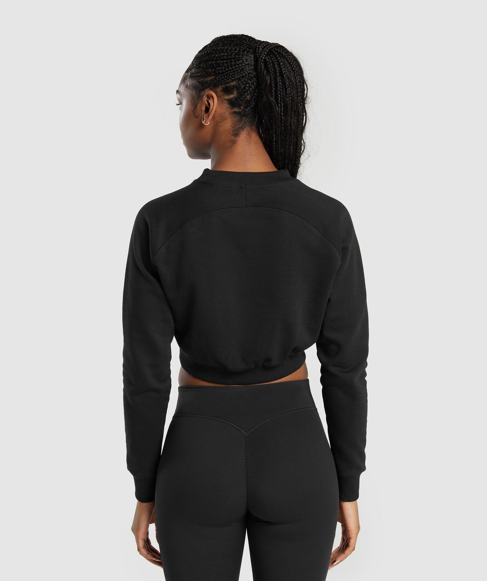 Training Fleece Cropped Sweatshirt Product Image