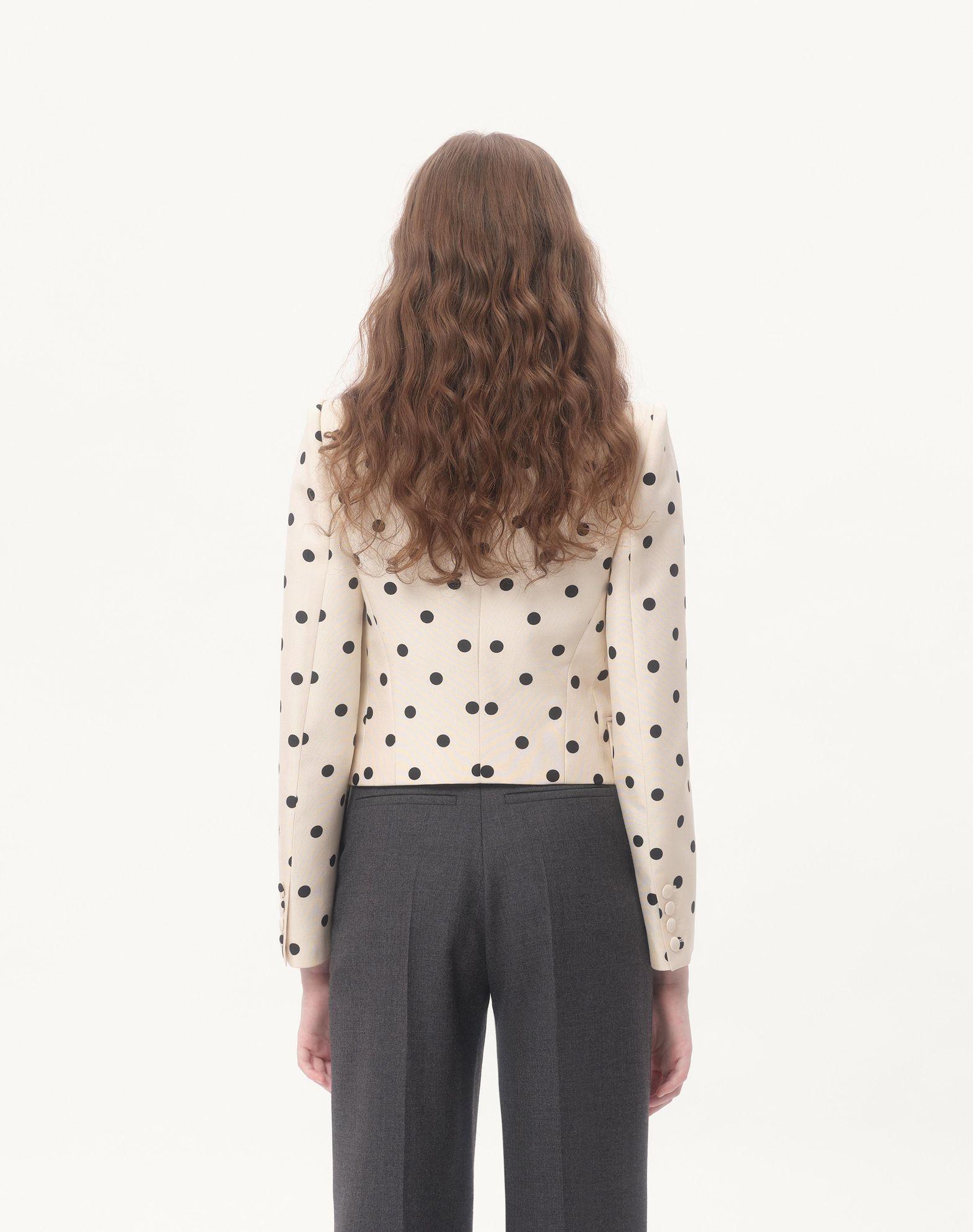 Shantung Jacket With Plusdepois Print  Product Image