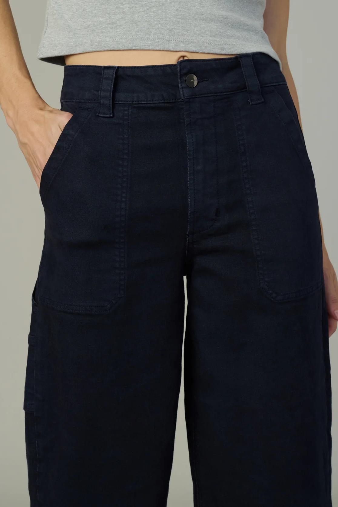 The Chloe Utility Wide Leg Crop- Night Sky Product Image