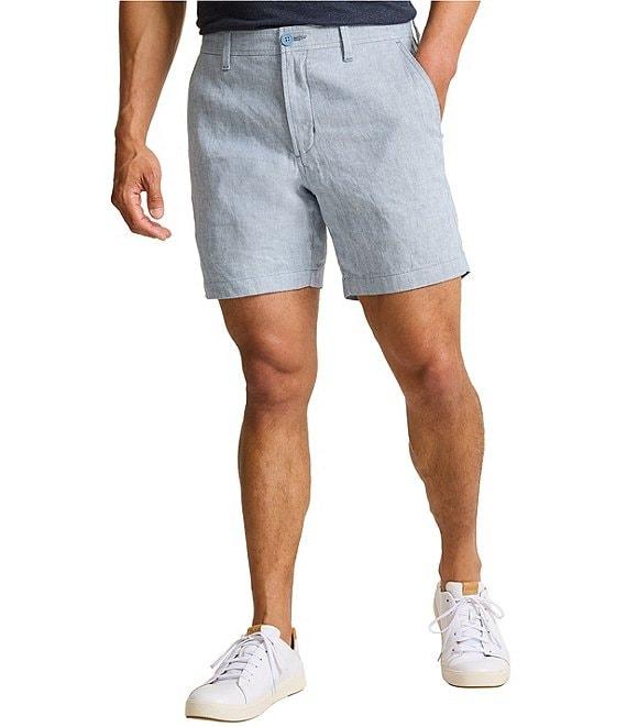 Tommy Bahama Beach Coast Linen 7#double; Inseam Shorts Product Image