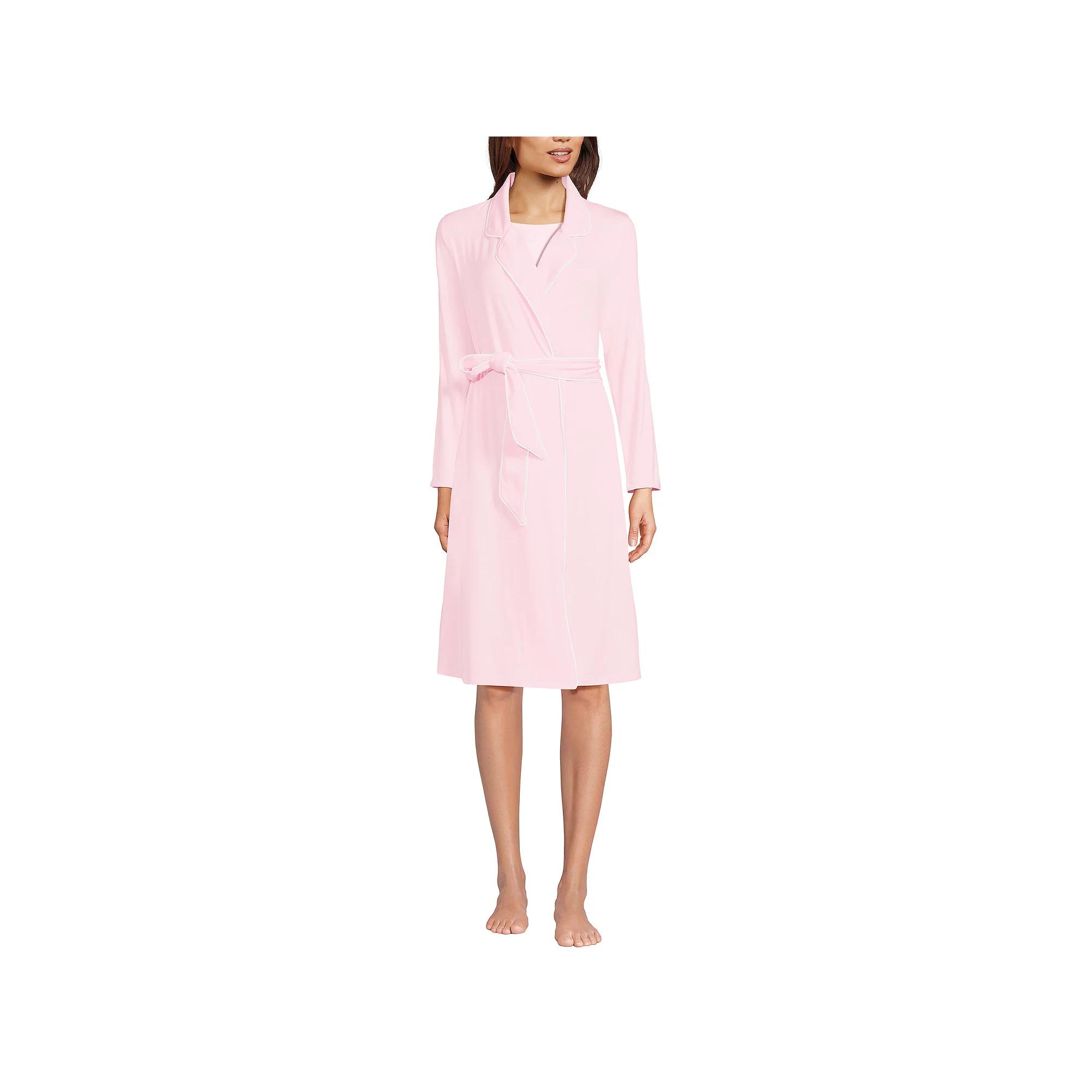 Women's Lands' End Tie Front Cooling Robe,  Product Image