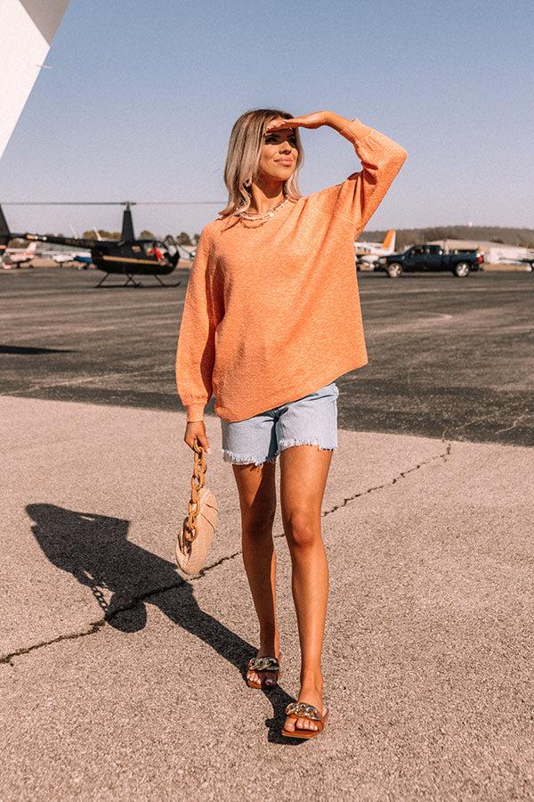 Just USA The Mia High Waist Distressed Shorts Product Image