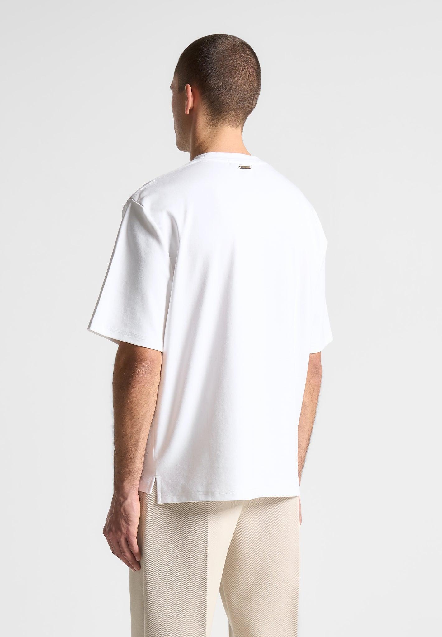 Antoine - Relaxed Fit T-Shirt - White Male Product Image