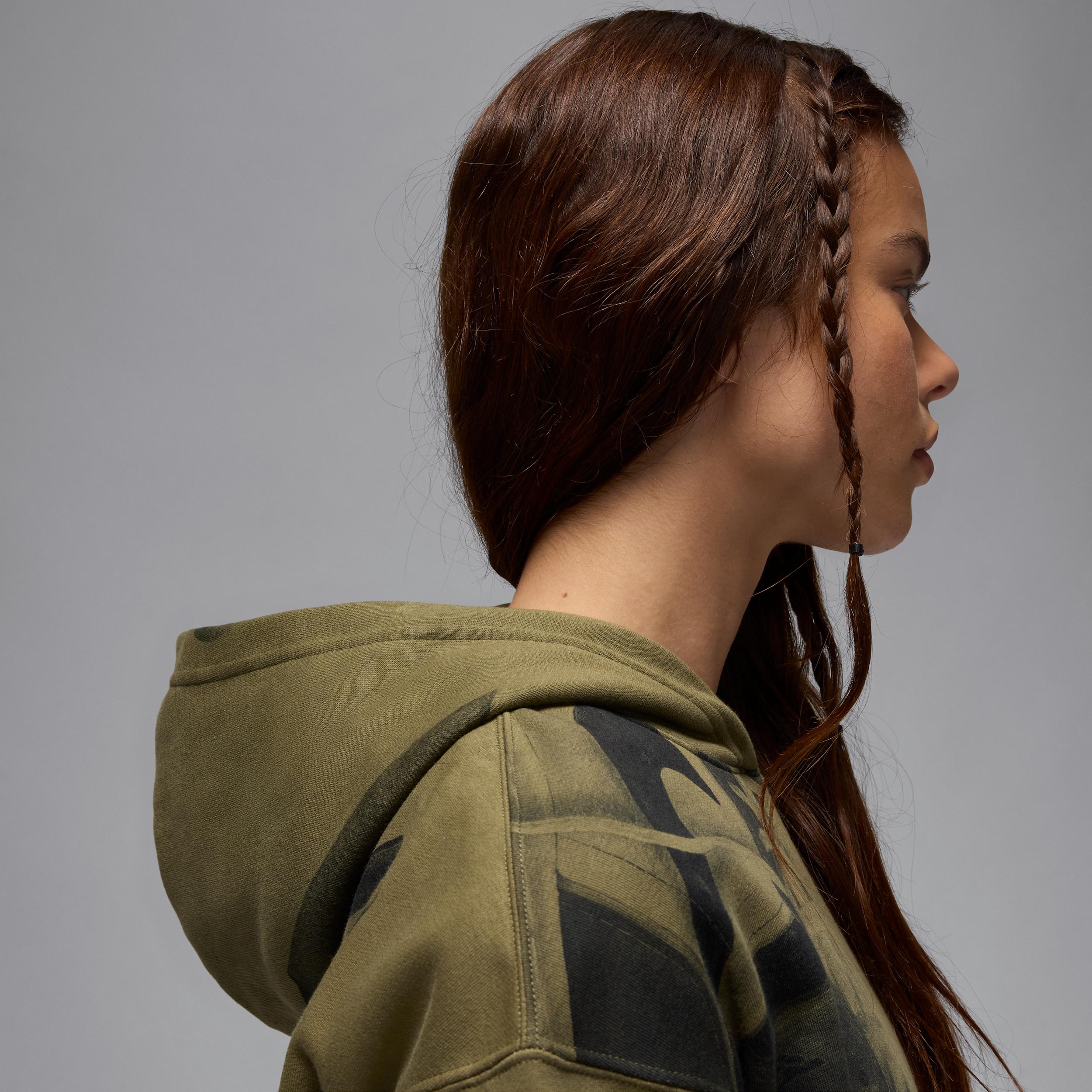 Women's Jordan Brooklyn Fleece Printed Pullover Hoodie Product Image