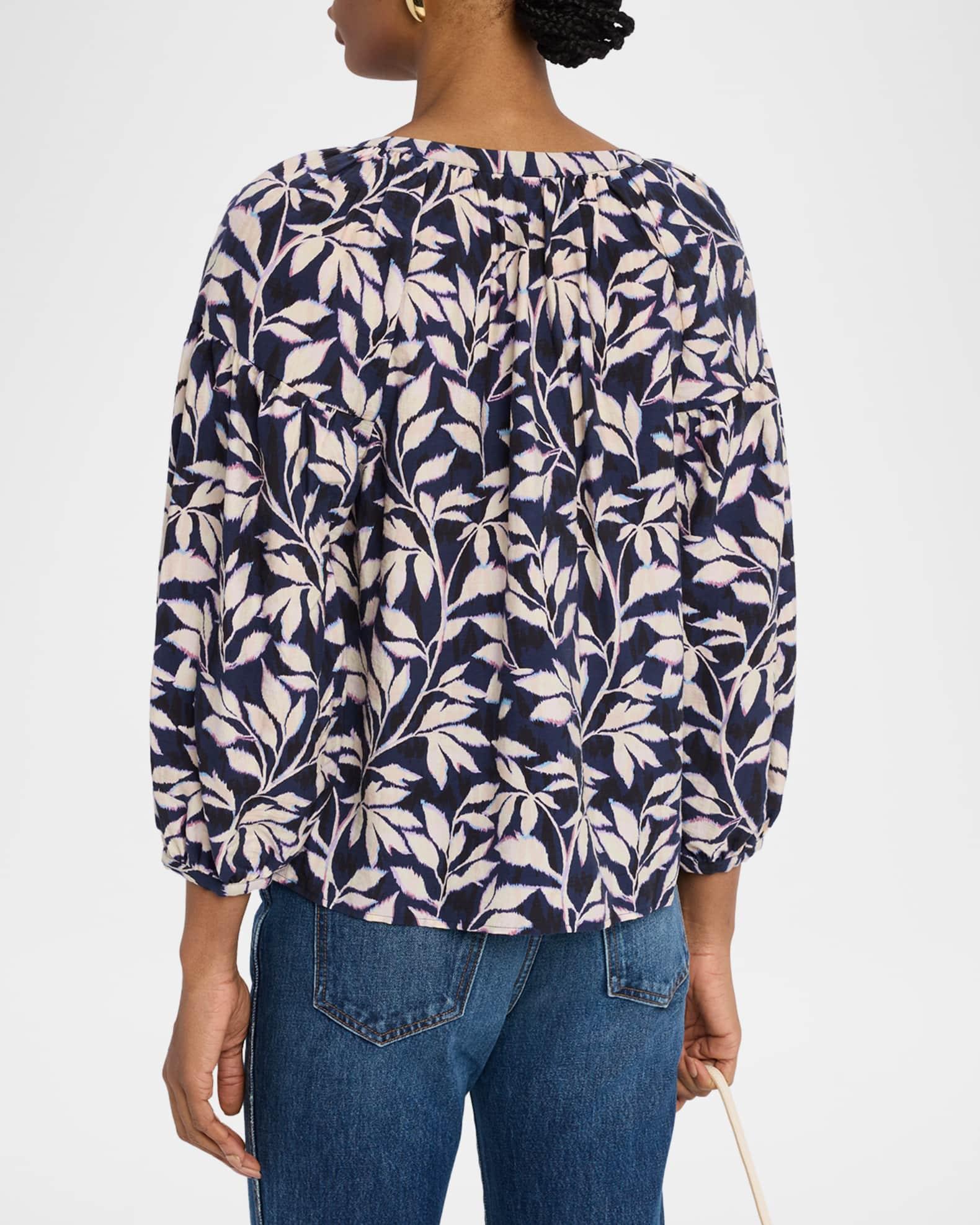 Vasia Button-Front Blouse Product Image