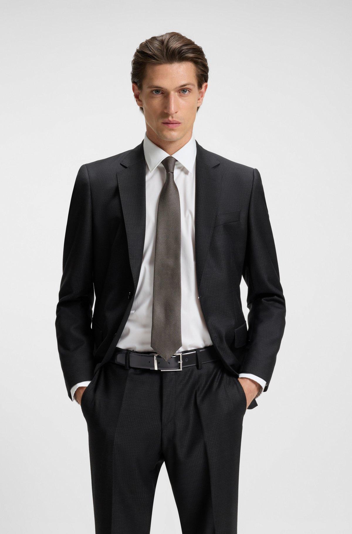 Reversible belt in Italian leather Product Image