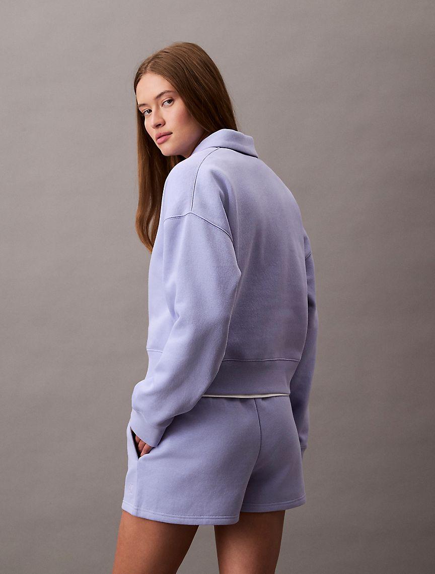 Archive Logo Fleece Quarter Zip Sweatshirt Product Image